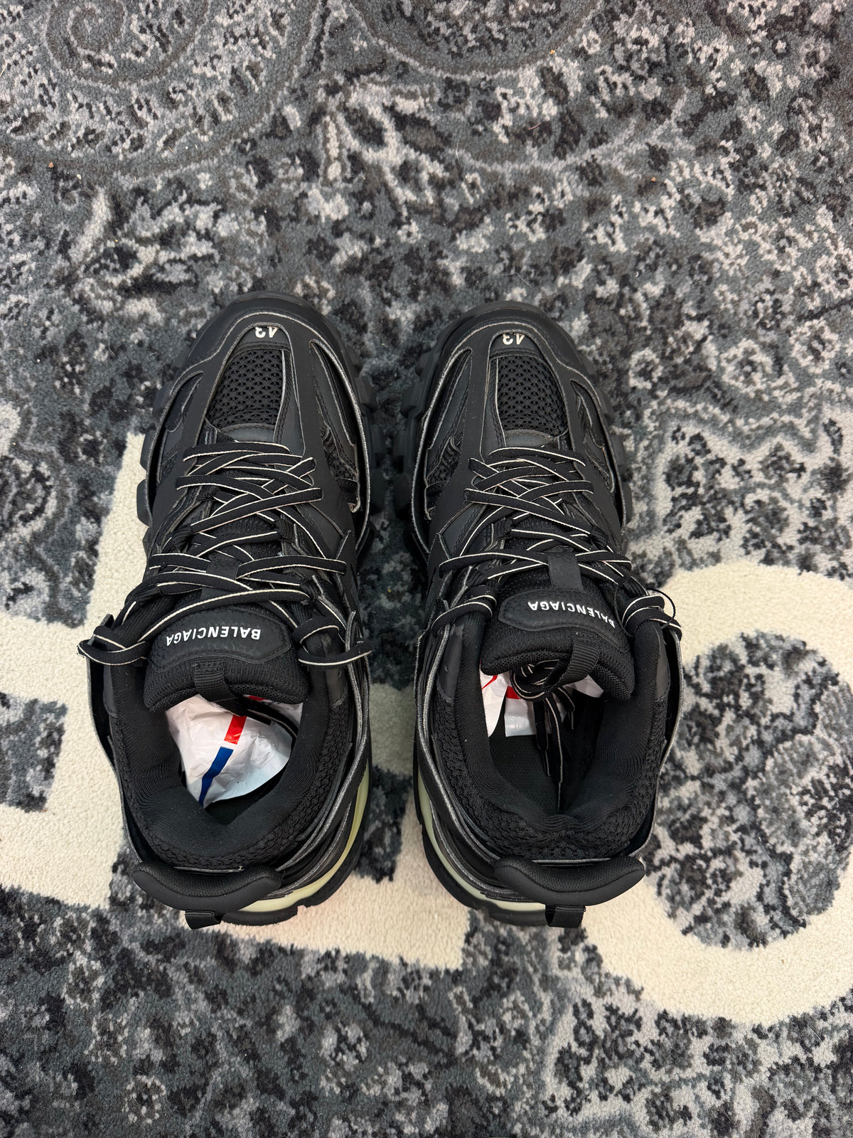 Balenciaga Track LED “Triple Black”