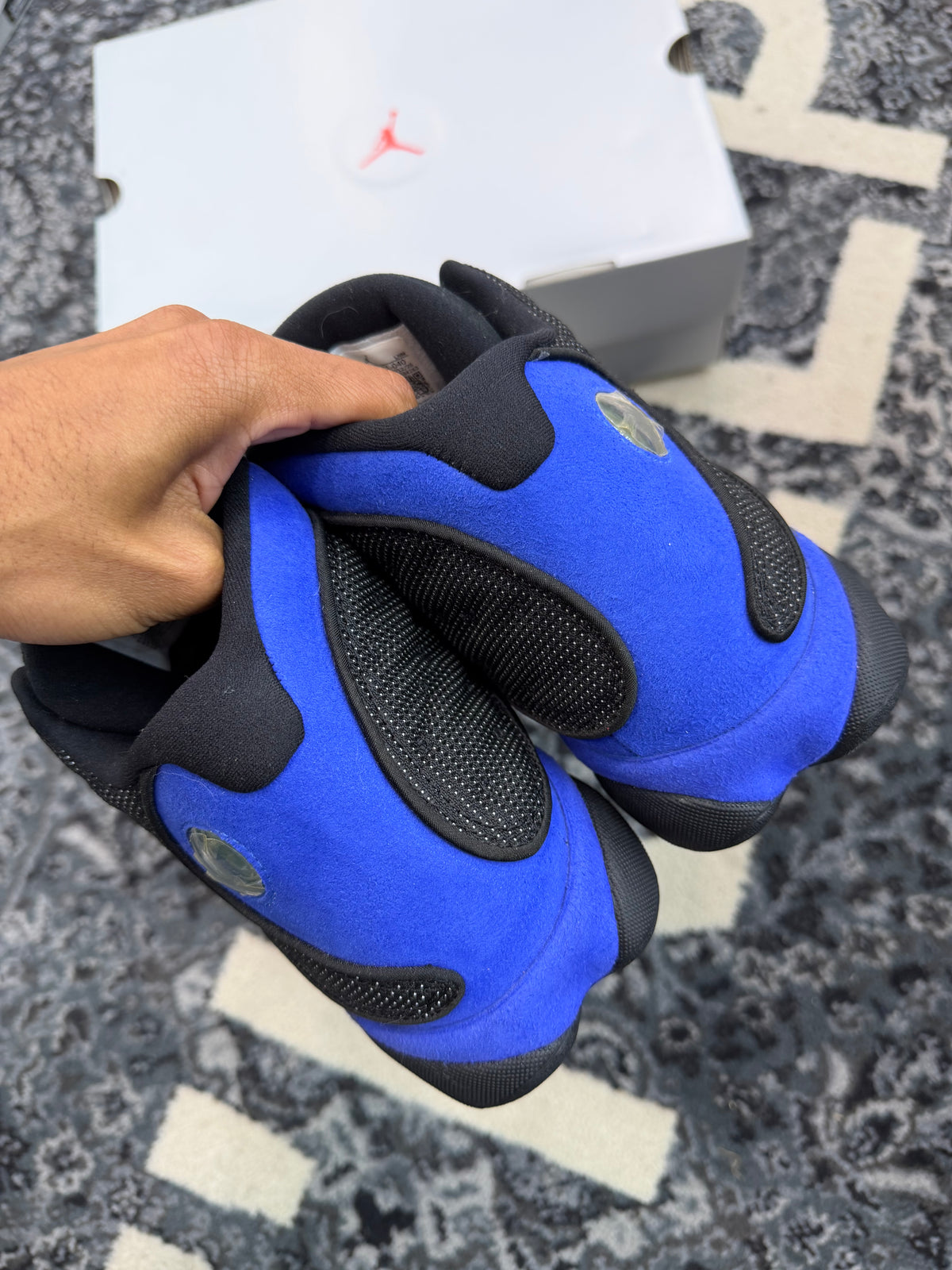 Jordan 13 “Black Hyper Royal”