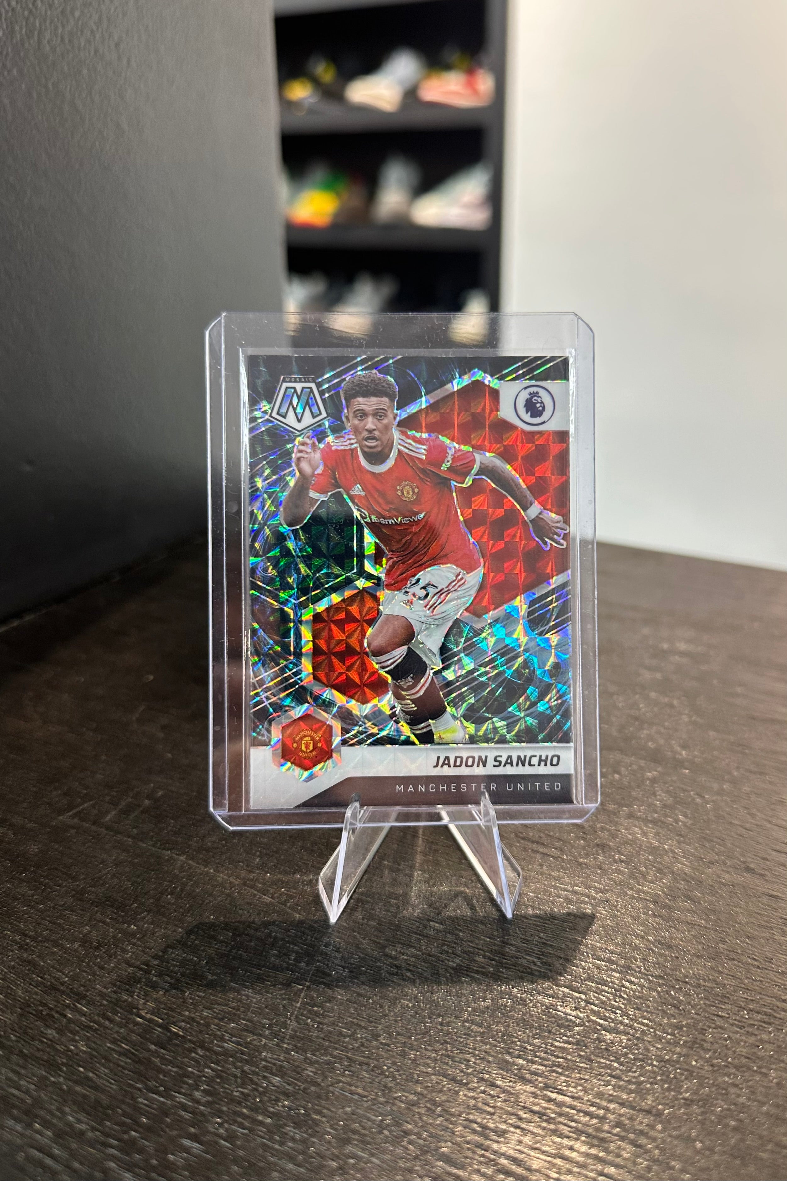 2021-22 Mosaic Premier League Jadon Sancho #146 Genesis SP