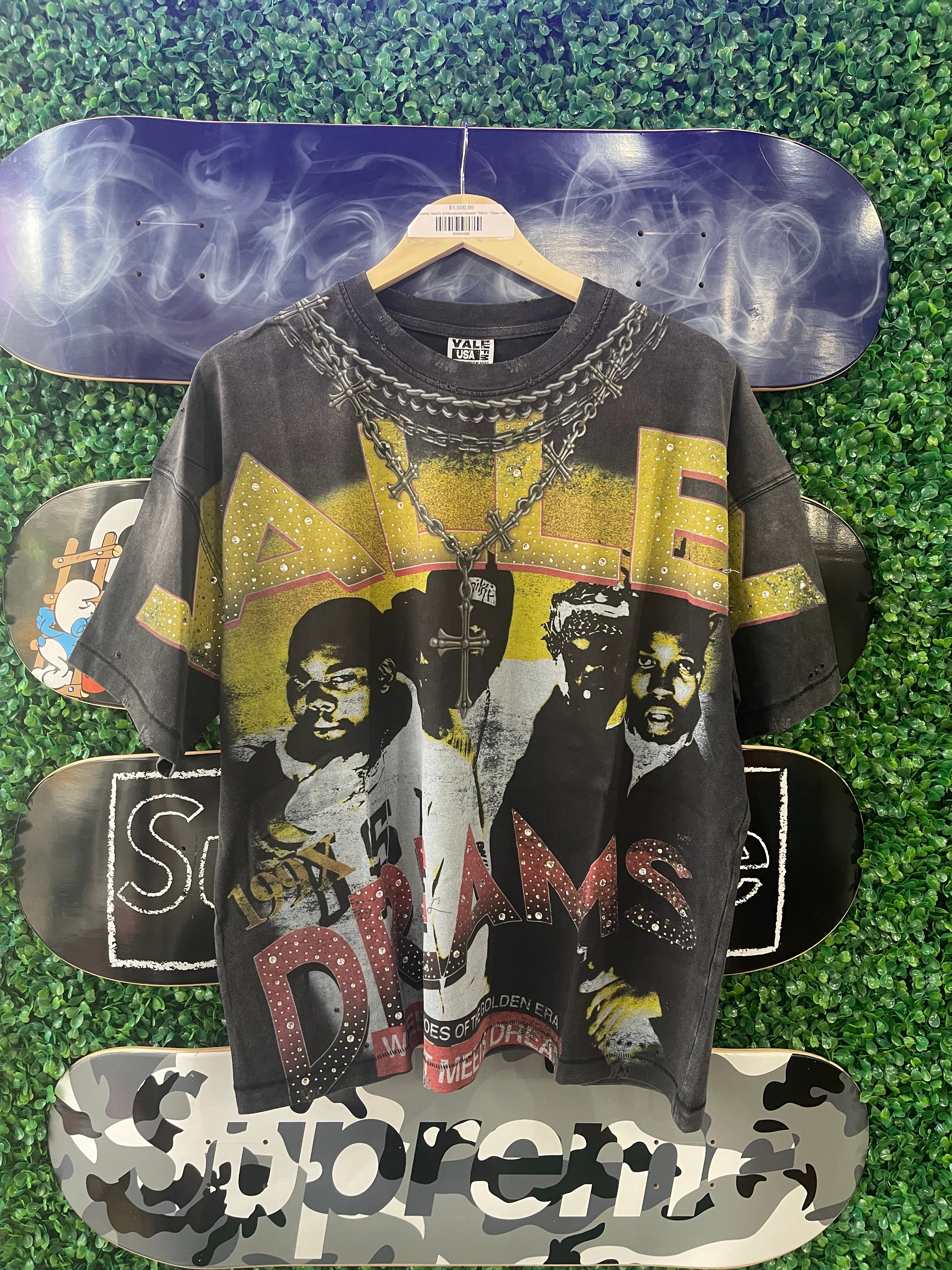 Vale Forever Black Chambers Bling Tee