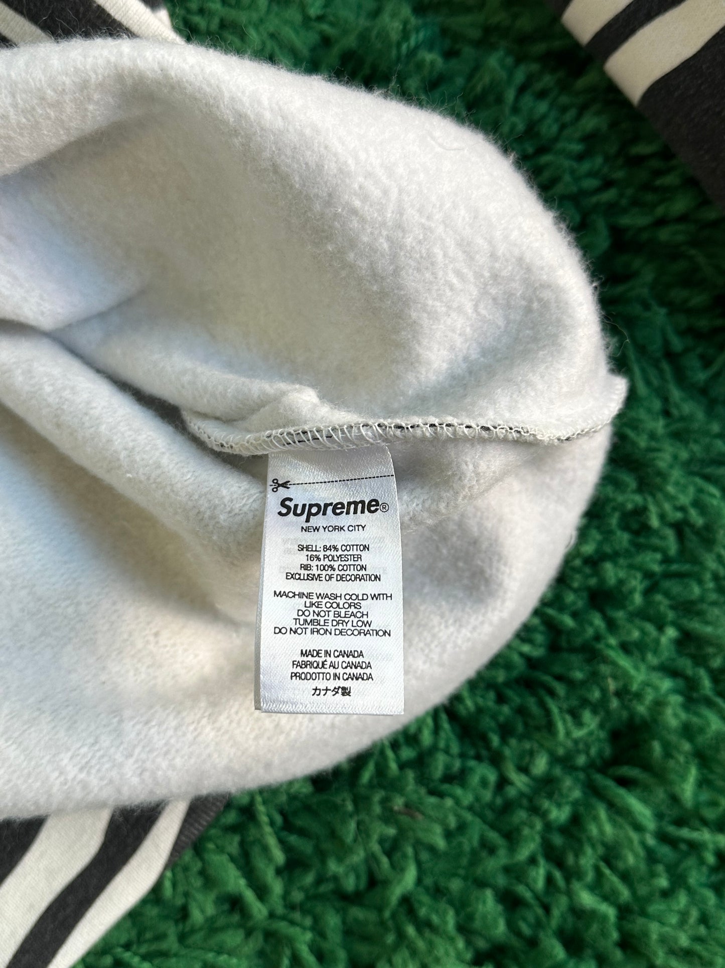 Supreme Box Logo Crewneck “Zebra”