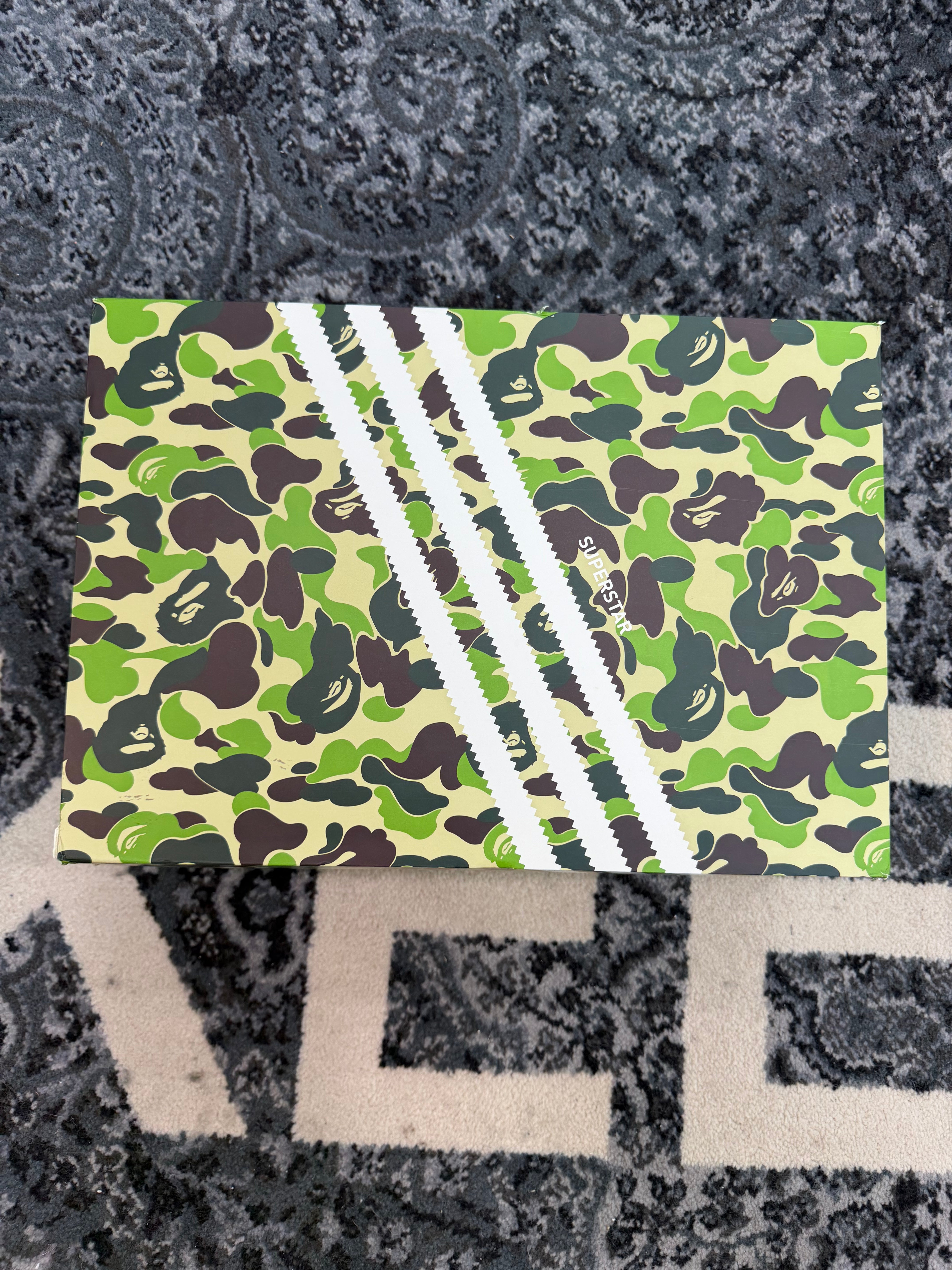 Adidas Superstar x Bape “ABC Camo Green”