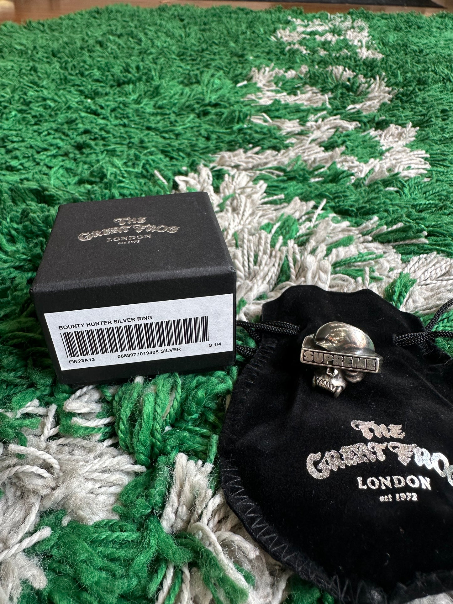 Supreme Bounty Hunter Silver Ring