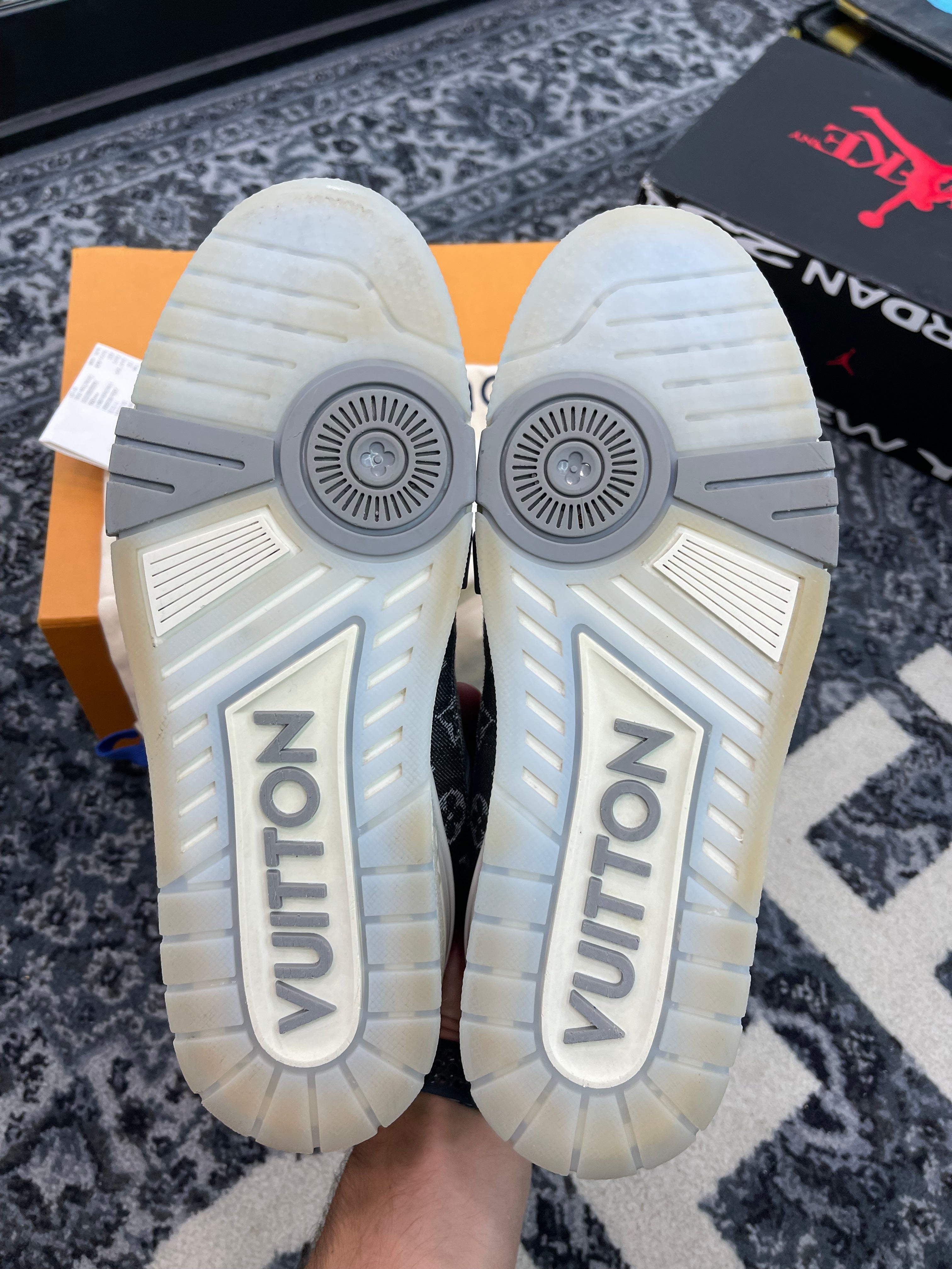 Louis Vuitton Trainer “Grey Denim”