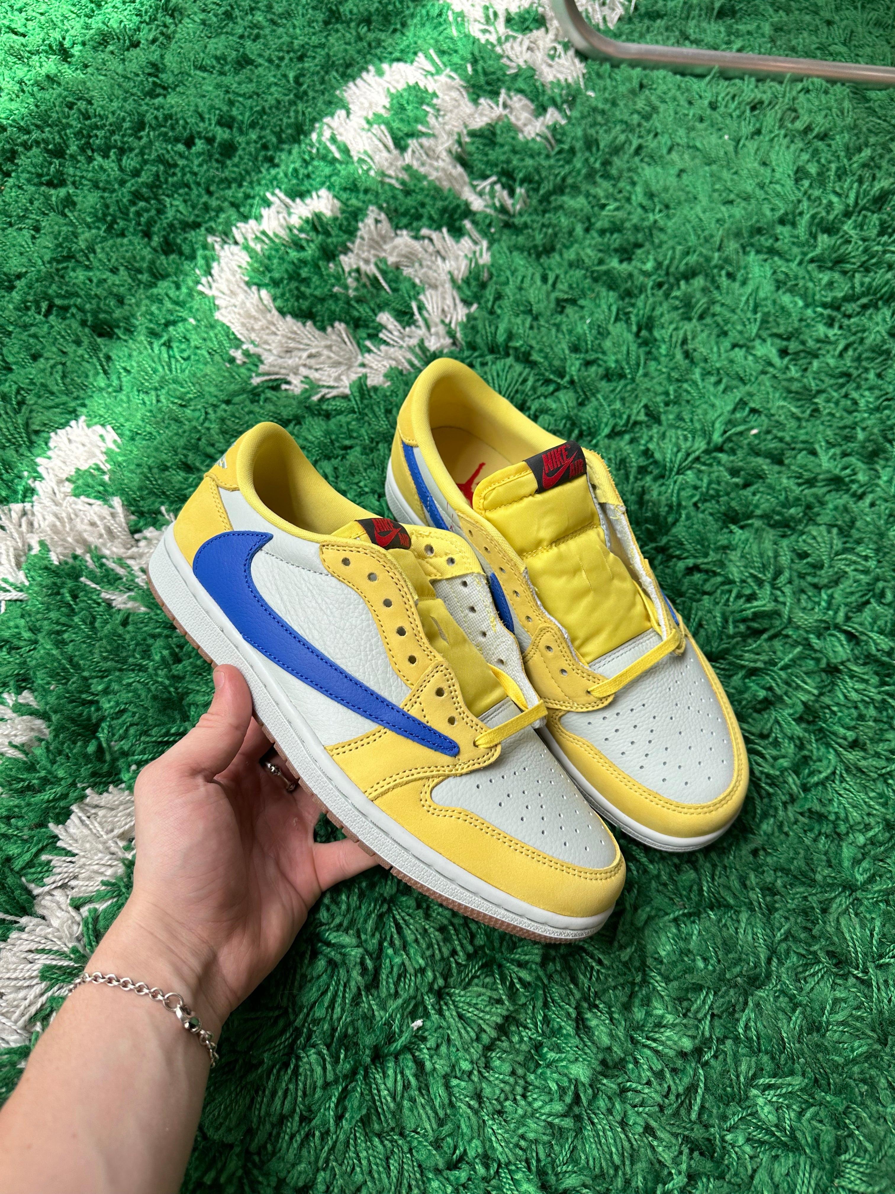 Jordan 1 Low x Travis Scott “Canary”