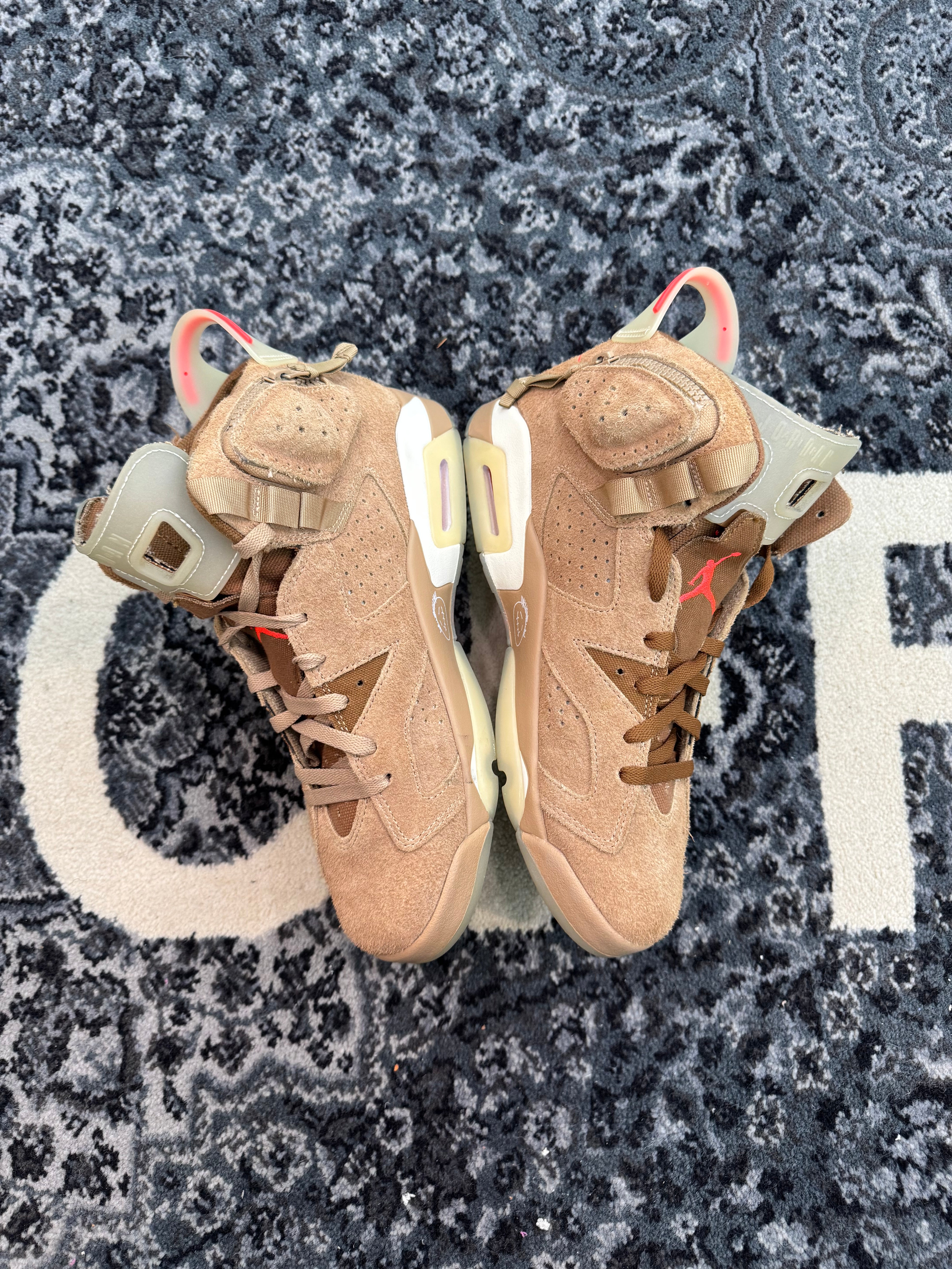 Jordan 6 Travis Scott “British Khaki”