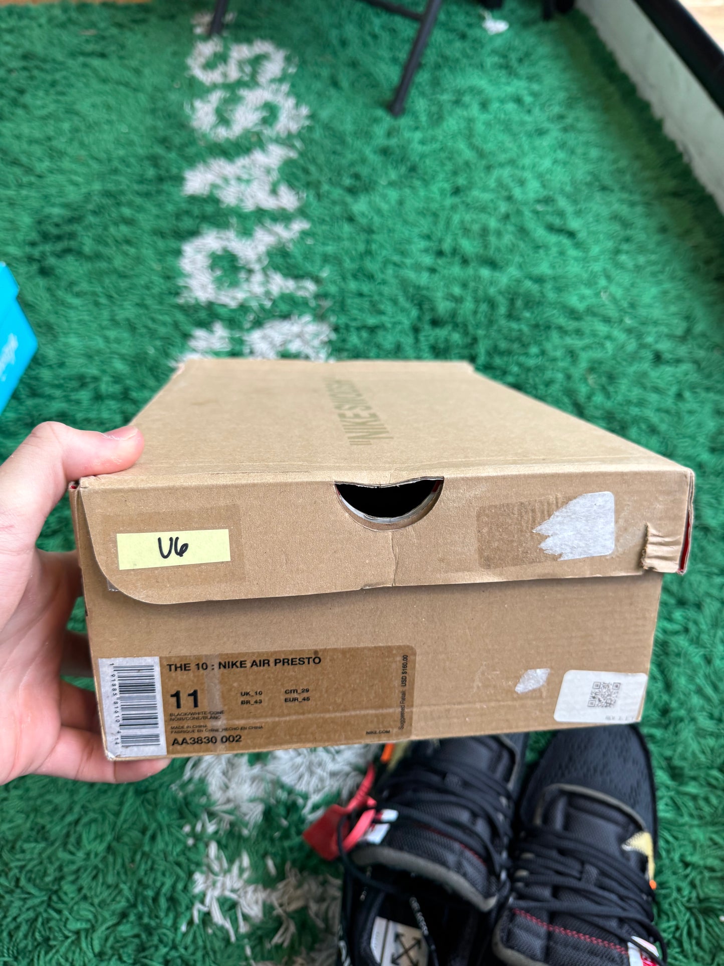 Nike x Off White Presto “Black”