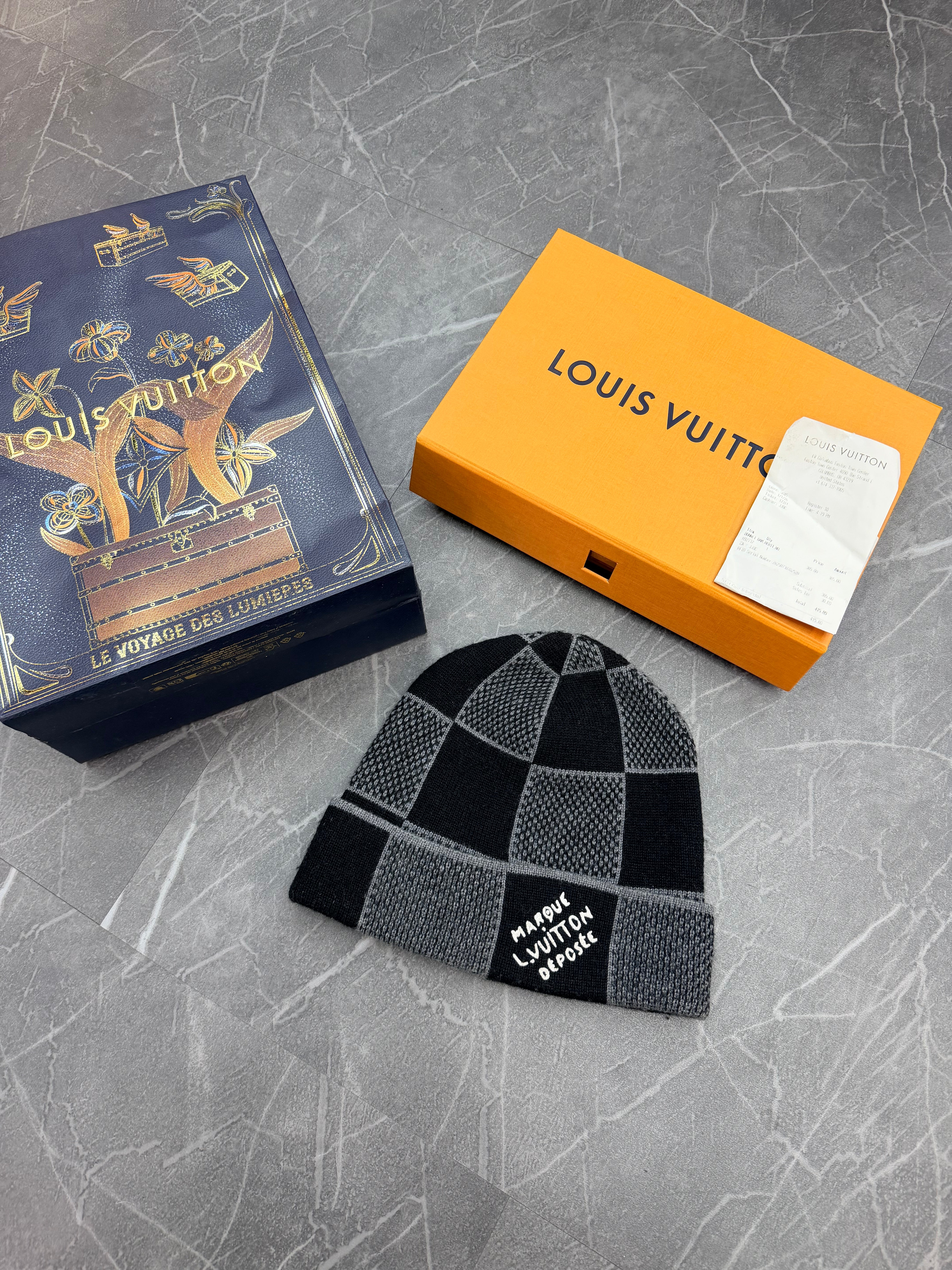 Louis Vuitton Damier Heritage Beanie