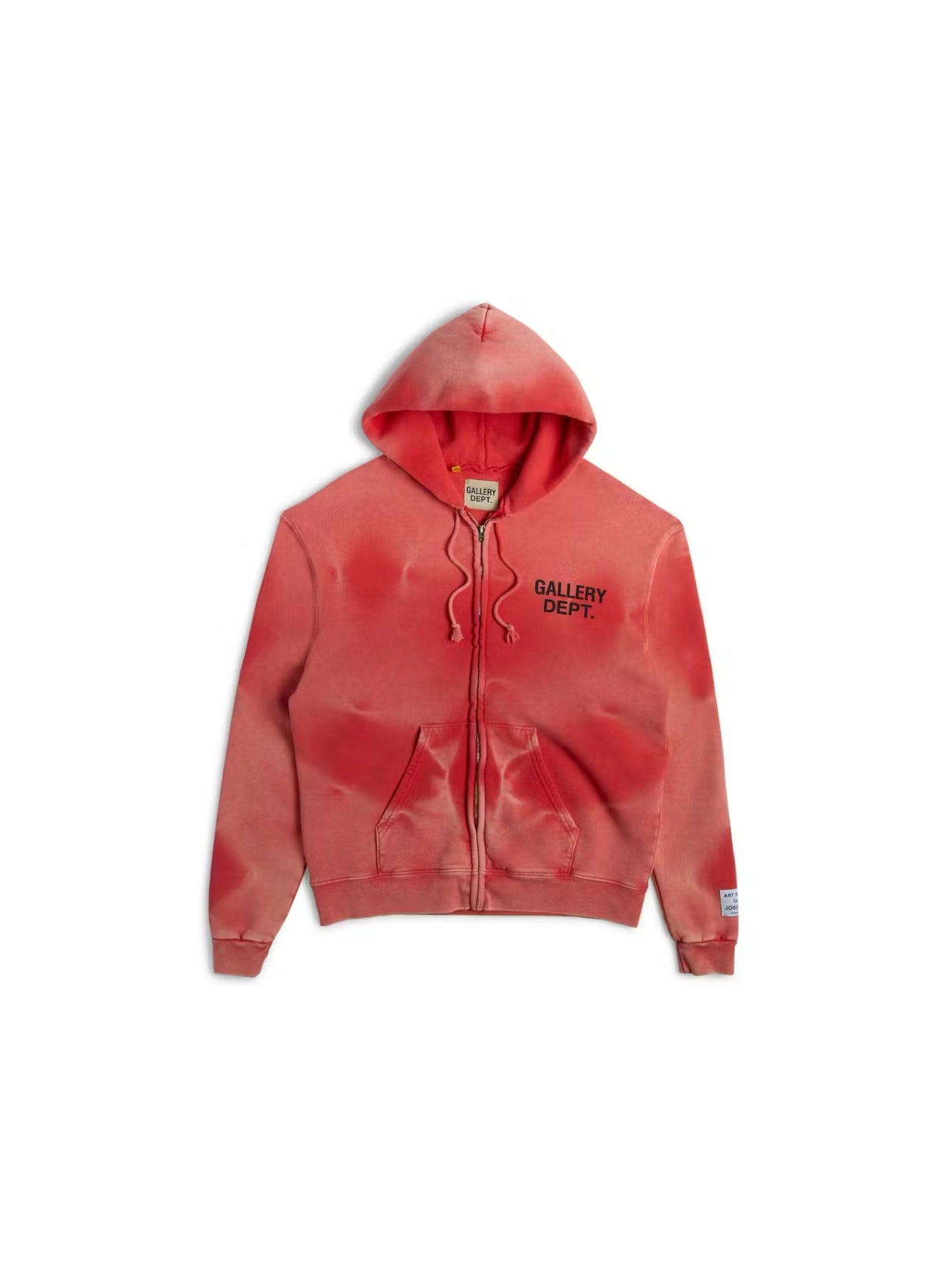 Gallery Dept. Sun Faded Zip Up “Red”