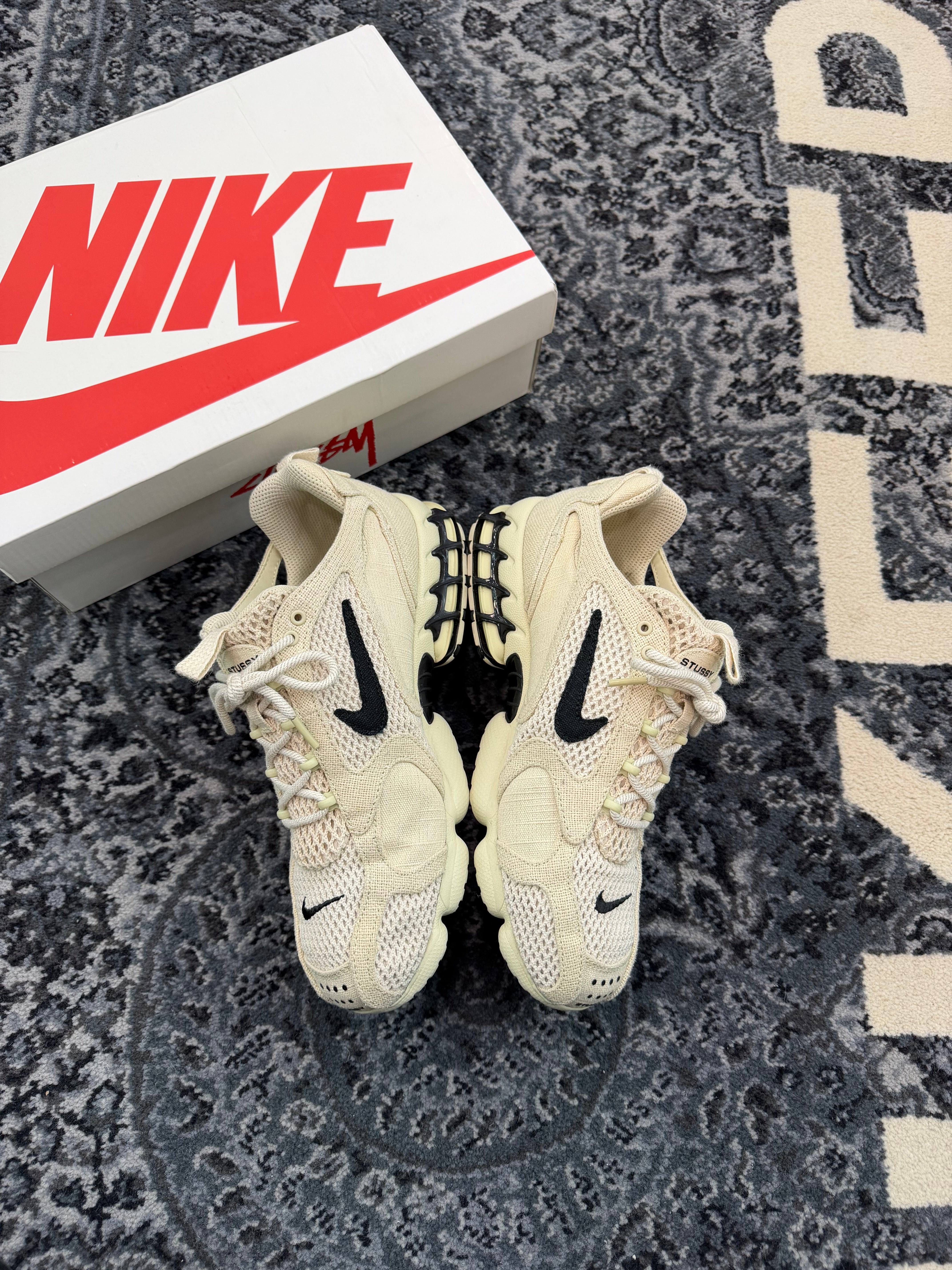 Nike Air Zoom Spiridon Cage 2 x Stussy “Fossil”