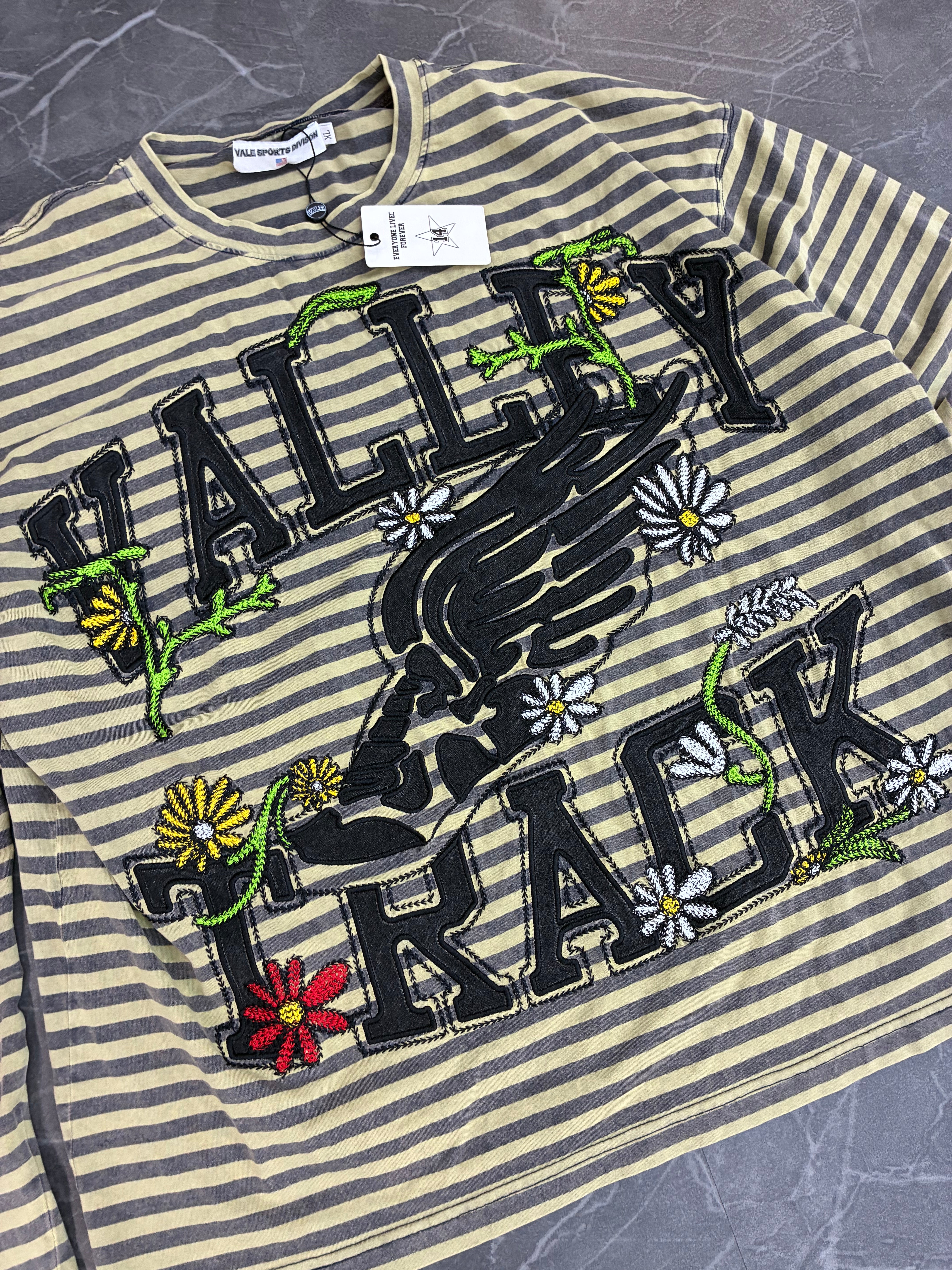 Vale Forever Track Green Stripe Long Sleeve