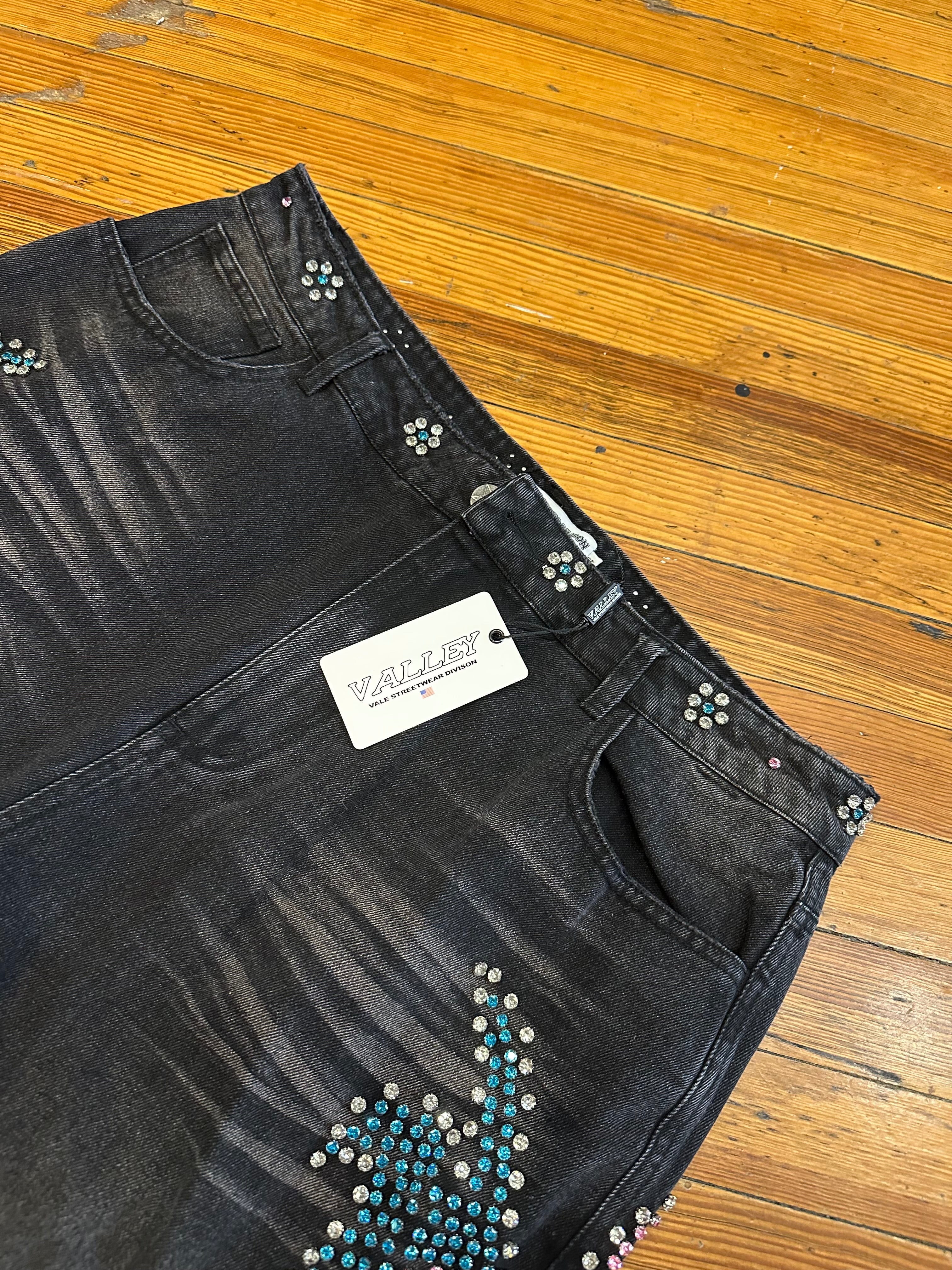 Vale Forever Black Tsunami Denim Crystal (34)