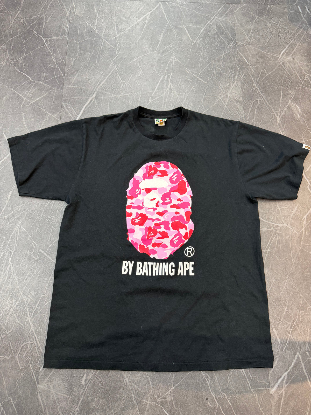 Bape Tee “Pink Head”