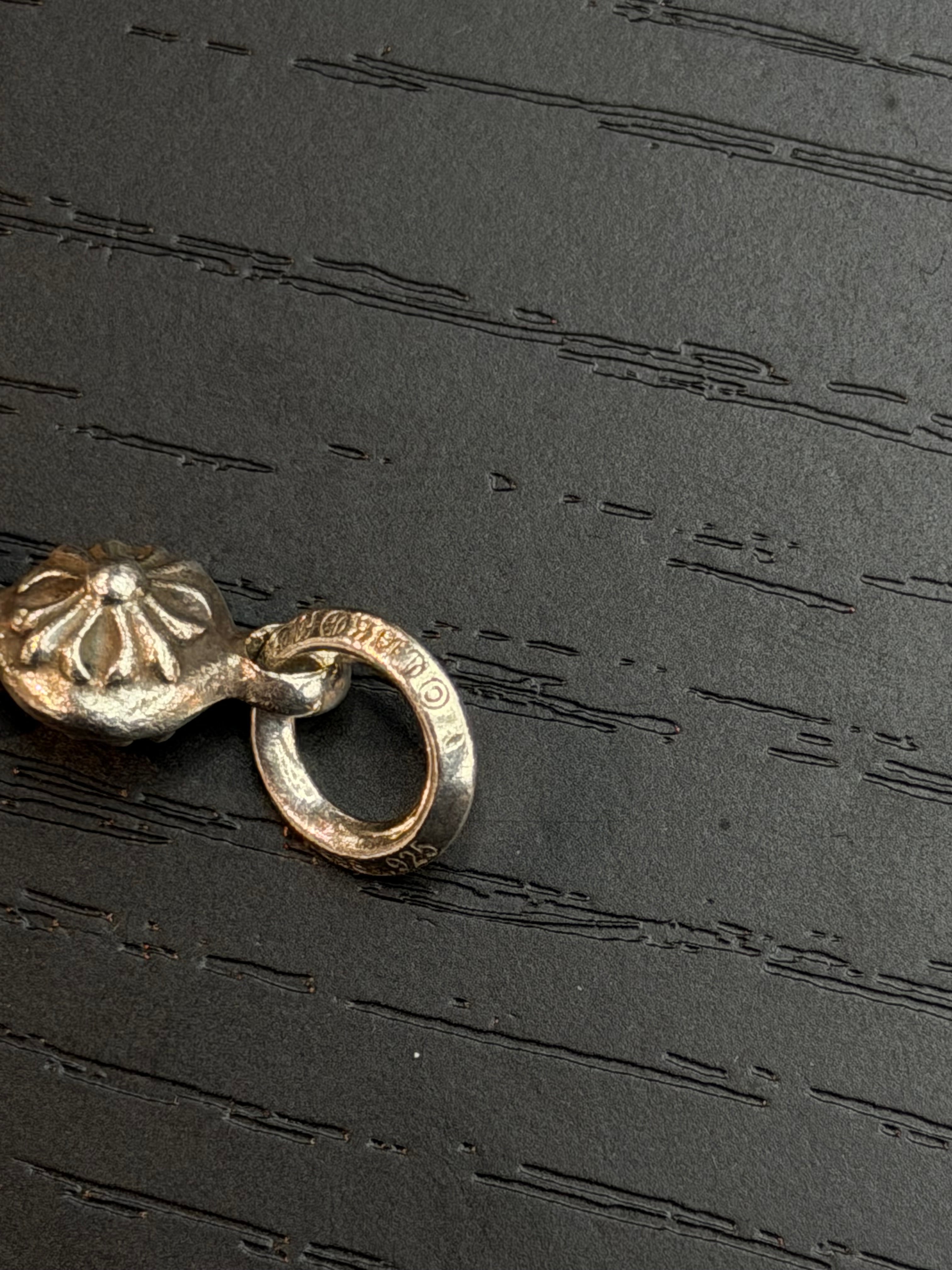 Chrome Hearts Tiny Cross Ball Pendant “Silver”