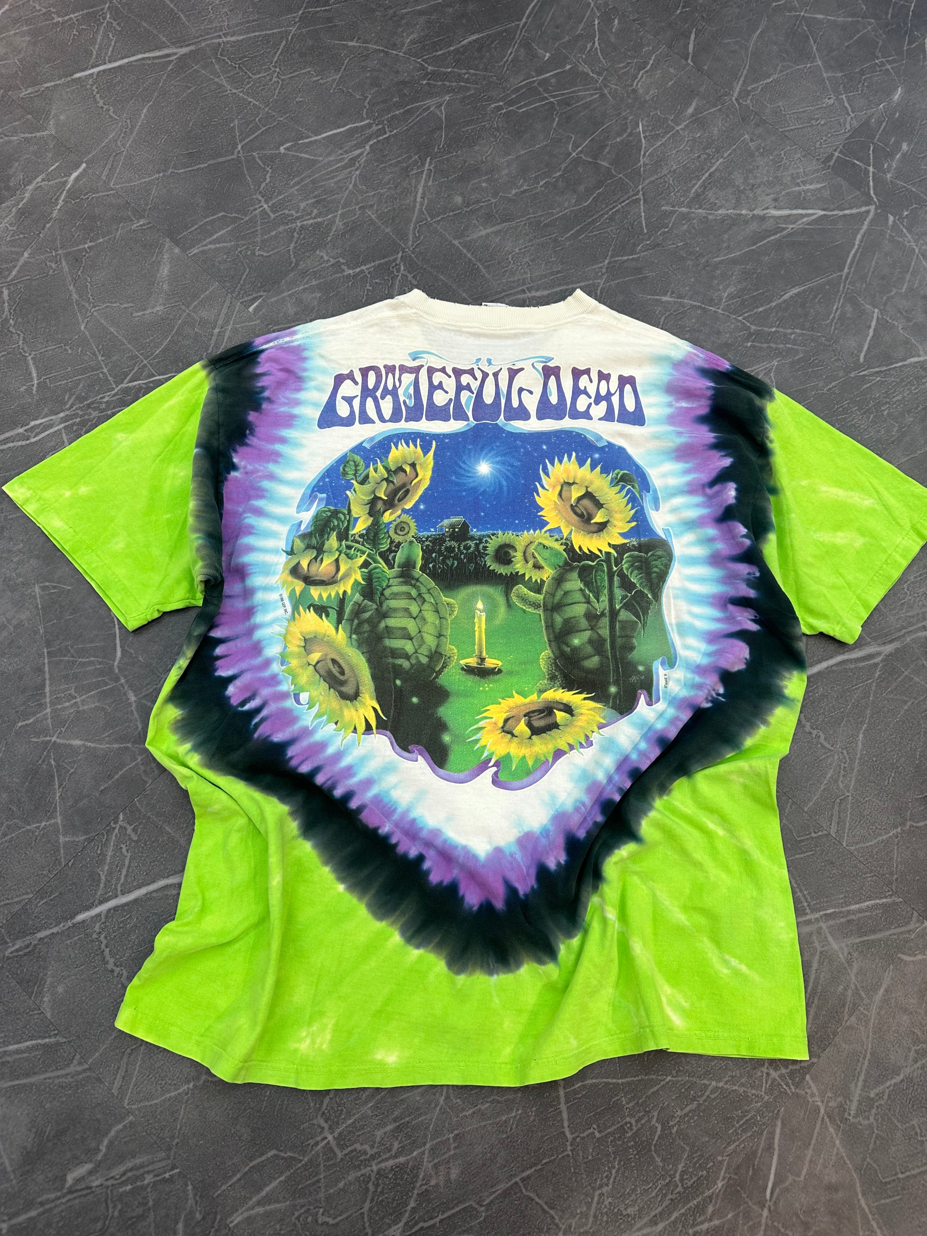 1998 Grateful Dead Turtle Tie Dye Tee (XXL)