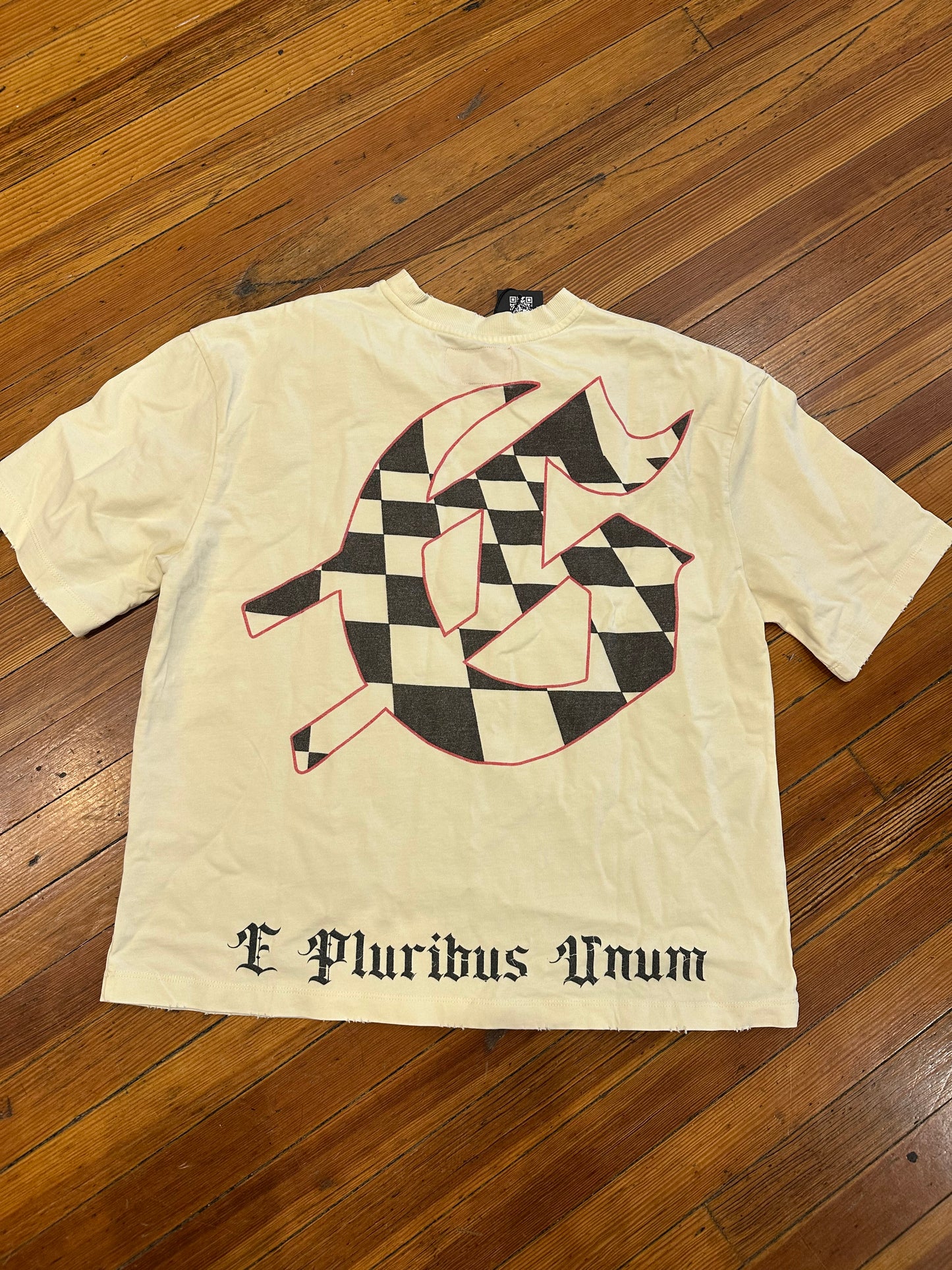 Godspeed Tee “Graffiti Cream”