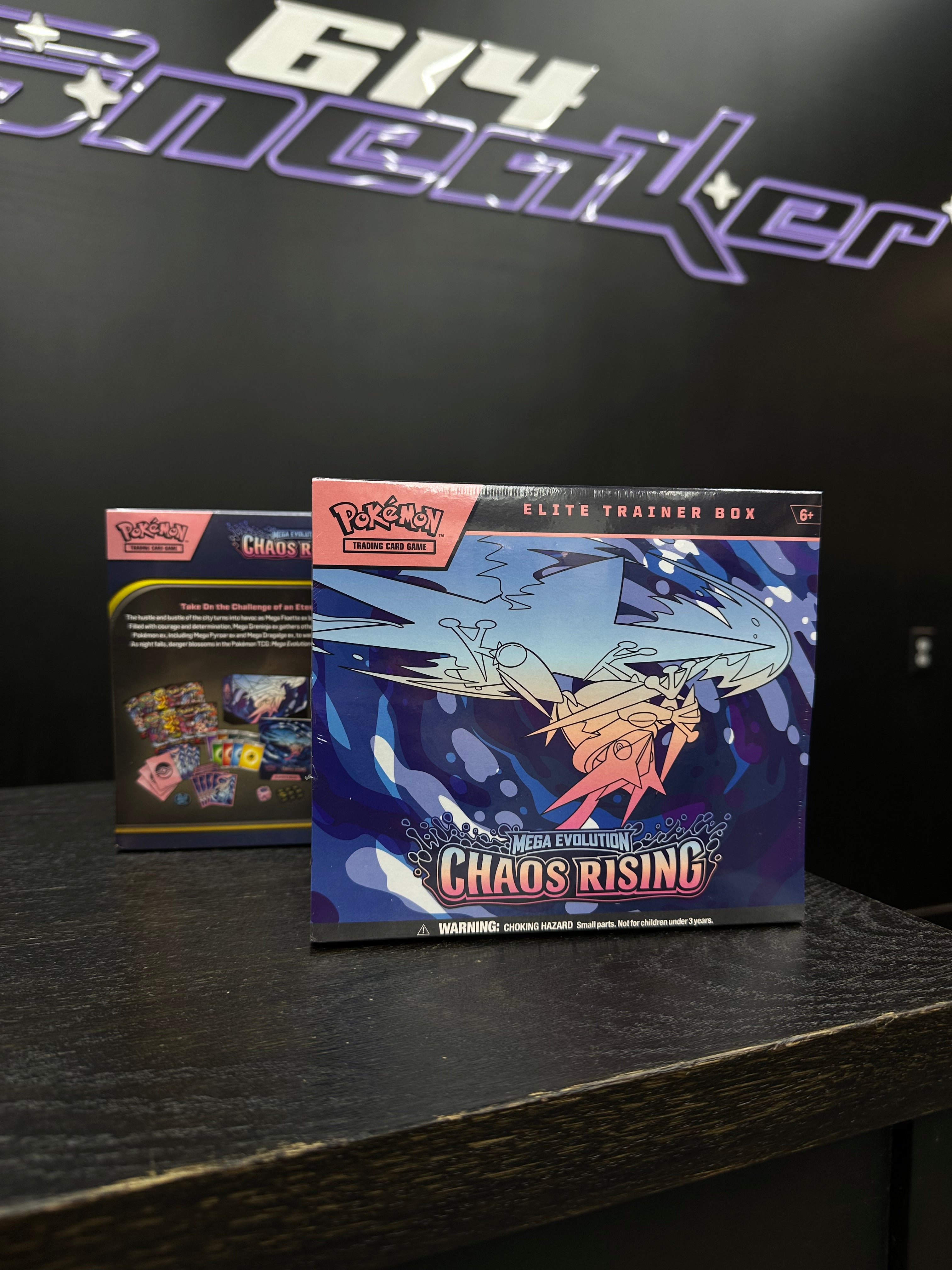 Pokemon Mega Evolution Chaos Rising Elite Trainer Box