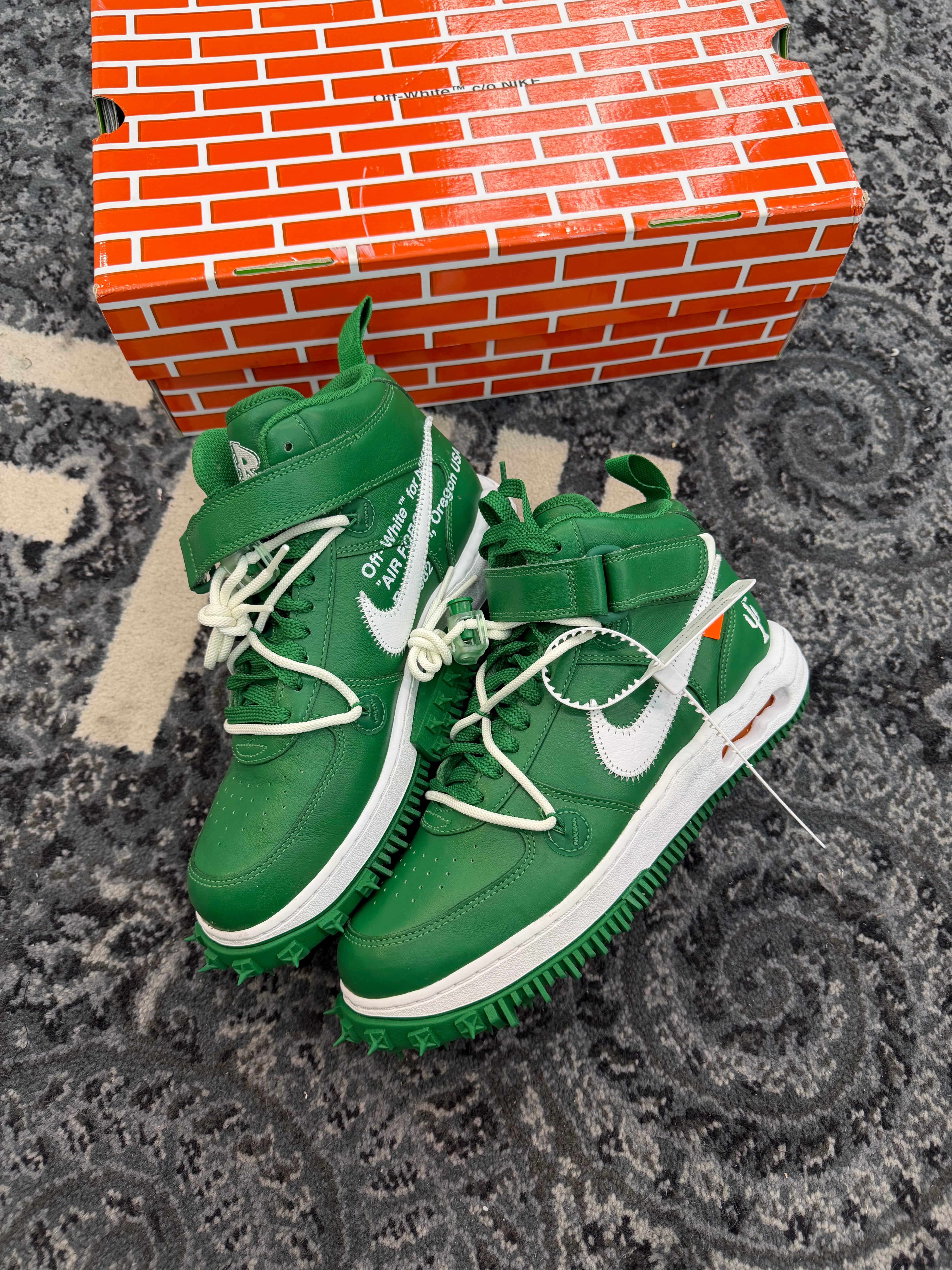 Nike Air Force 1 Mid x Off-White “Pine Green”