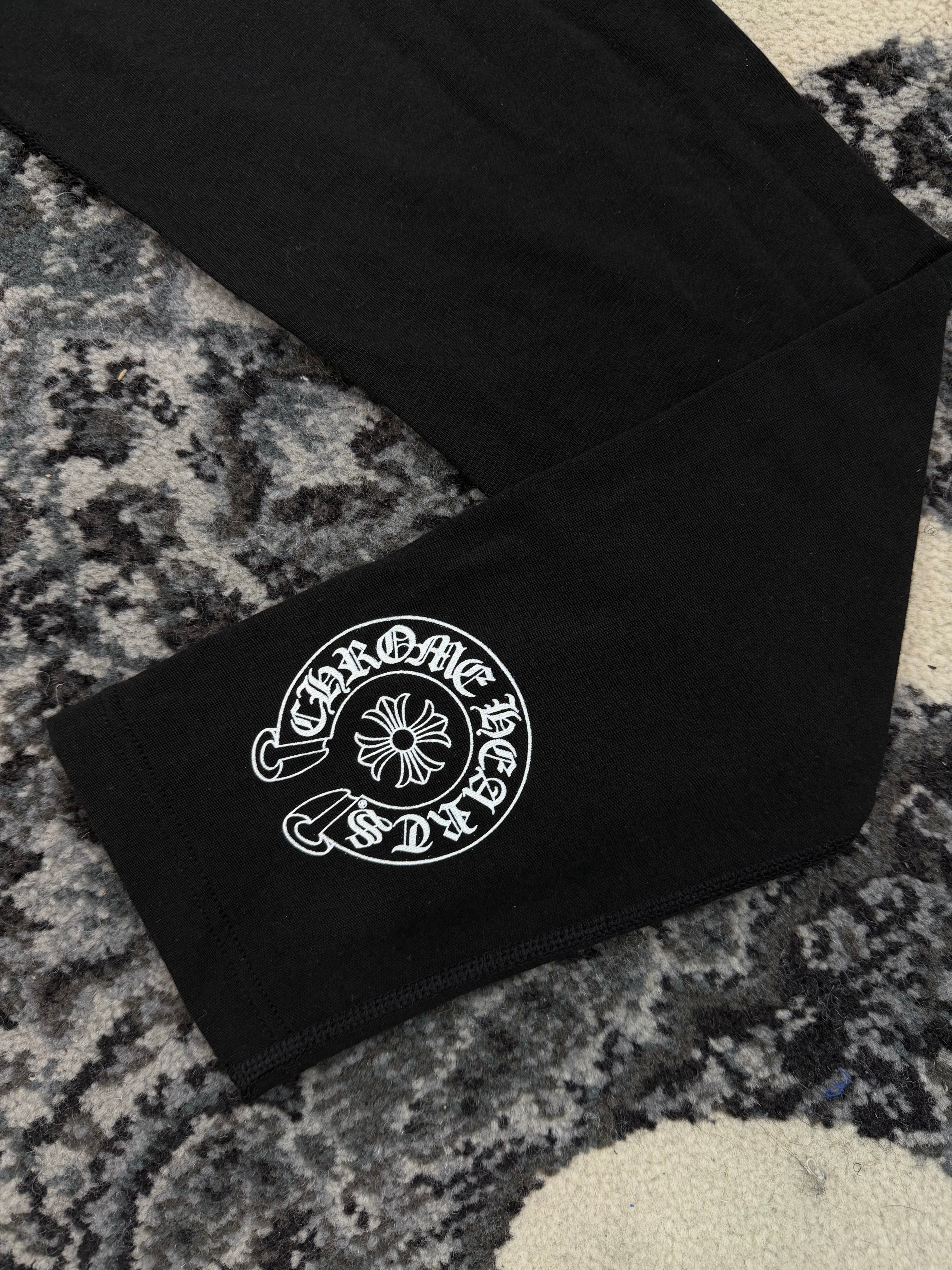 Chrome Hearts Leggings Horseshoe Black