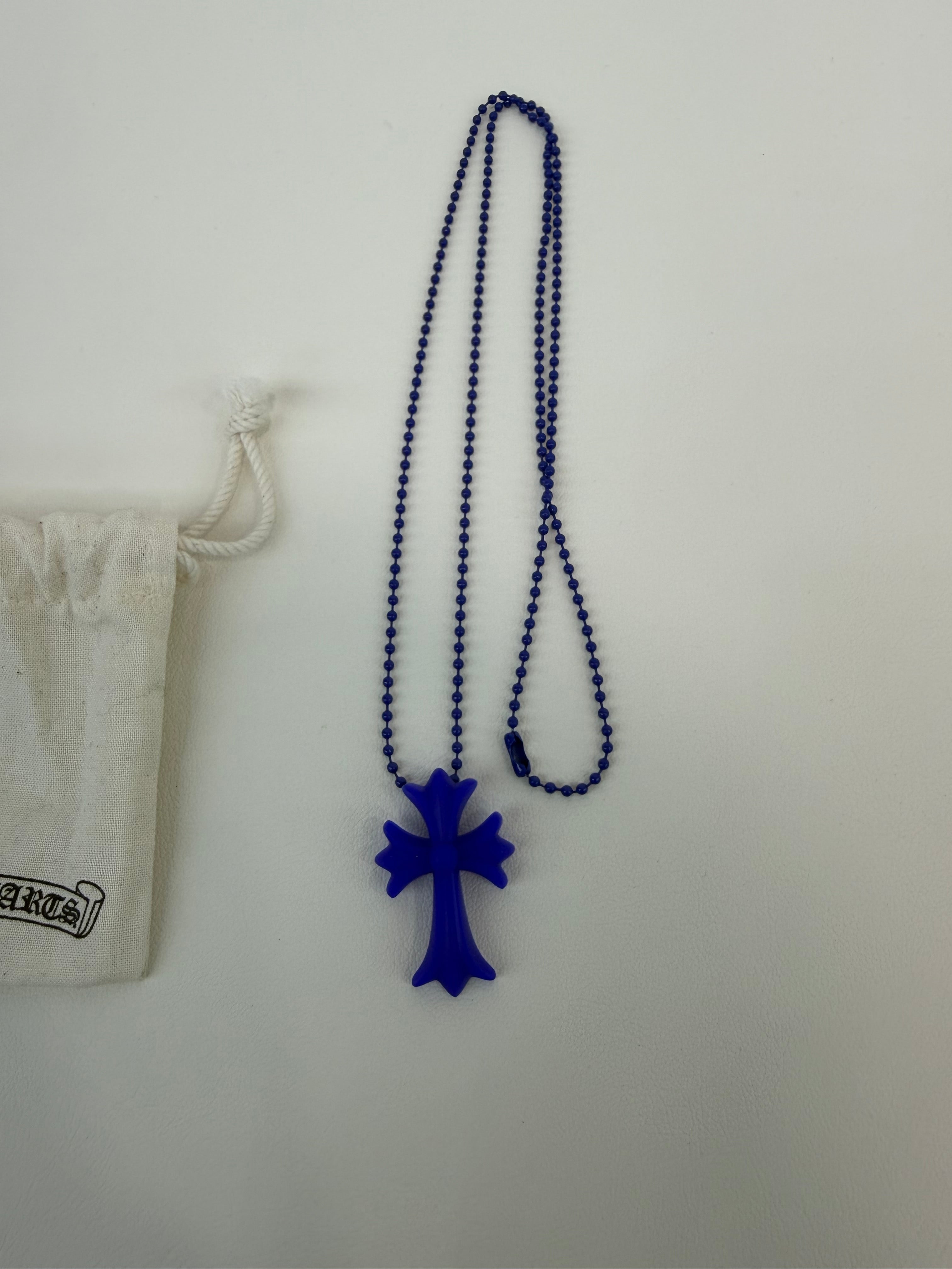 Chrome Hearts Silicone Chain “Blue”