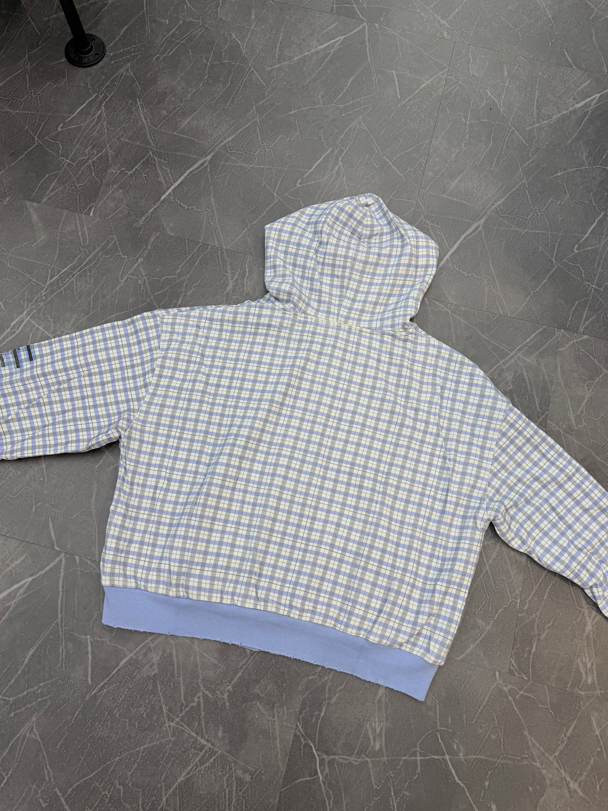 Vale Forever Reverso Thermal Zip Hoodie Blue