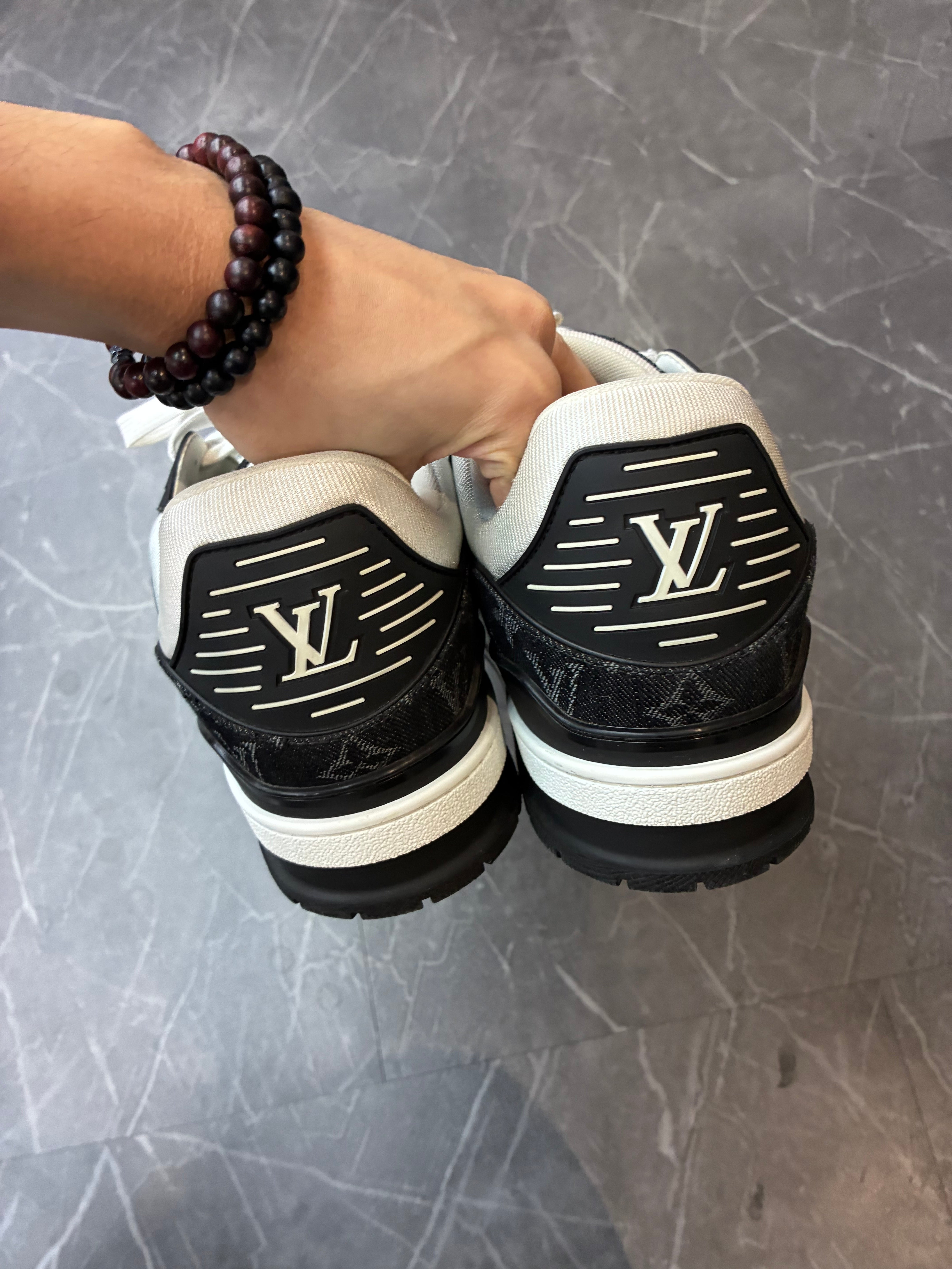 Louis Vuitton Trainer “Black Denim”