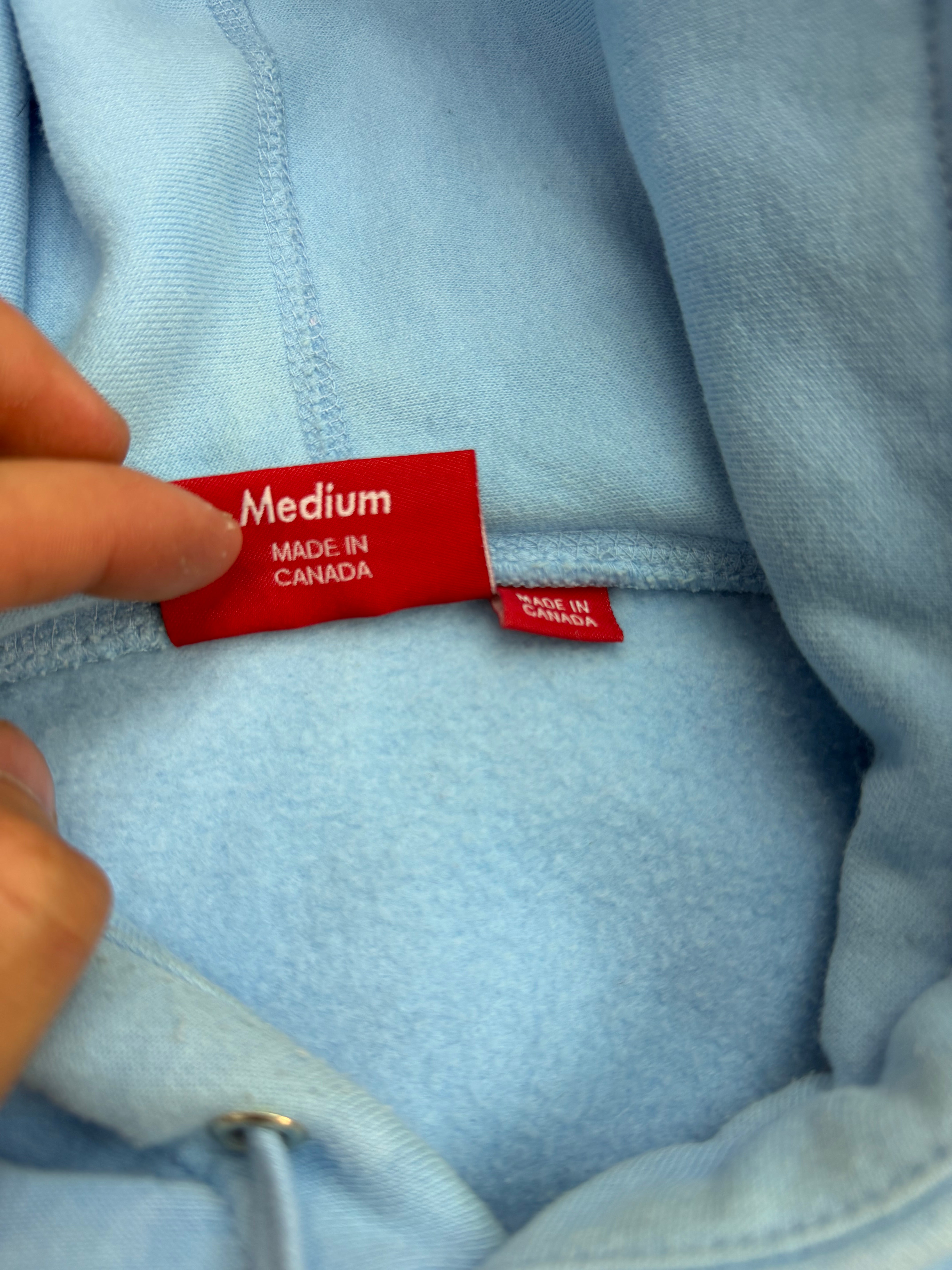 Supreme Bandana Box Logo Hoodie “Light Blue”