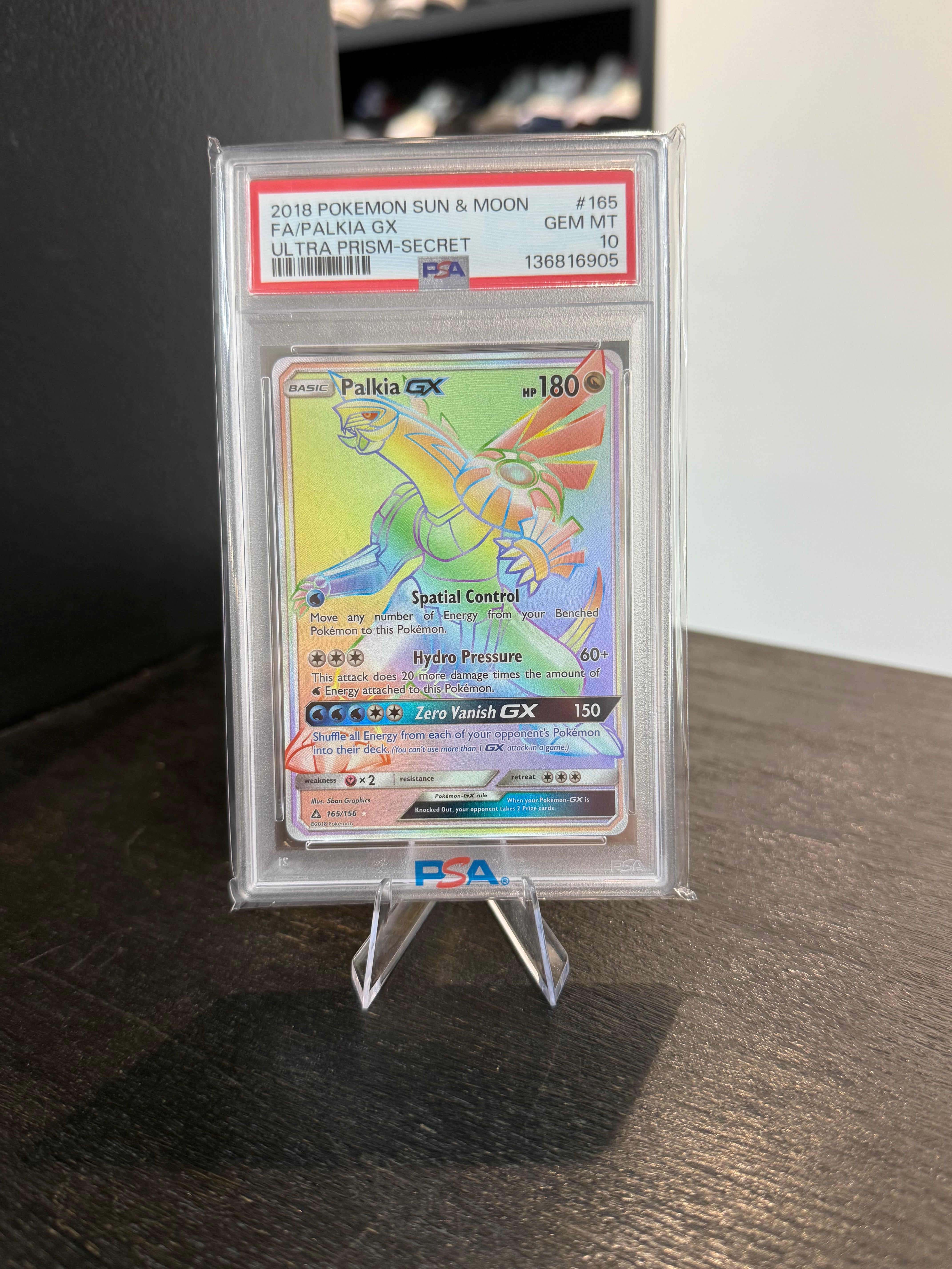 Palkia GX #165 (PSA 10)