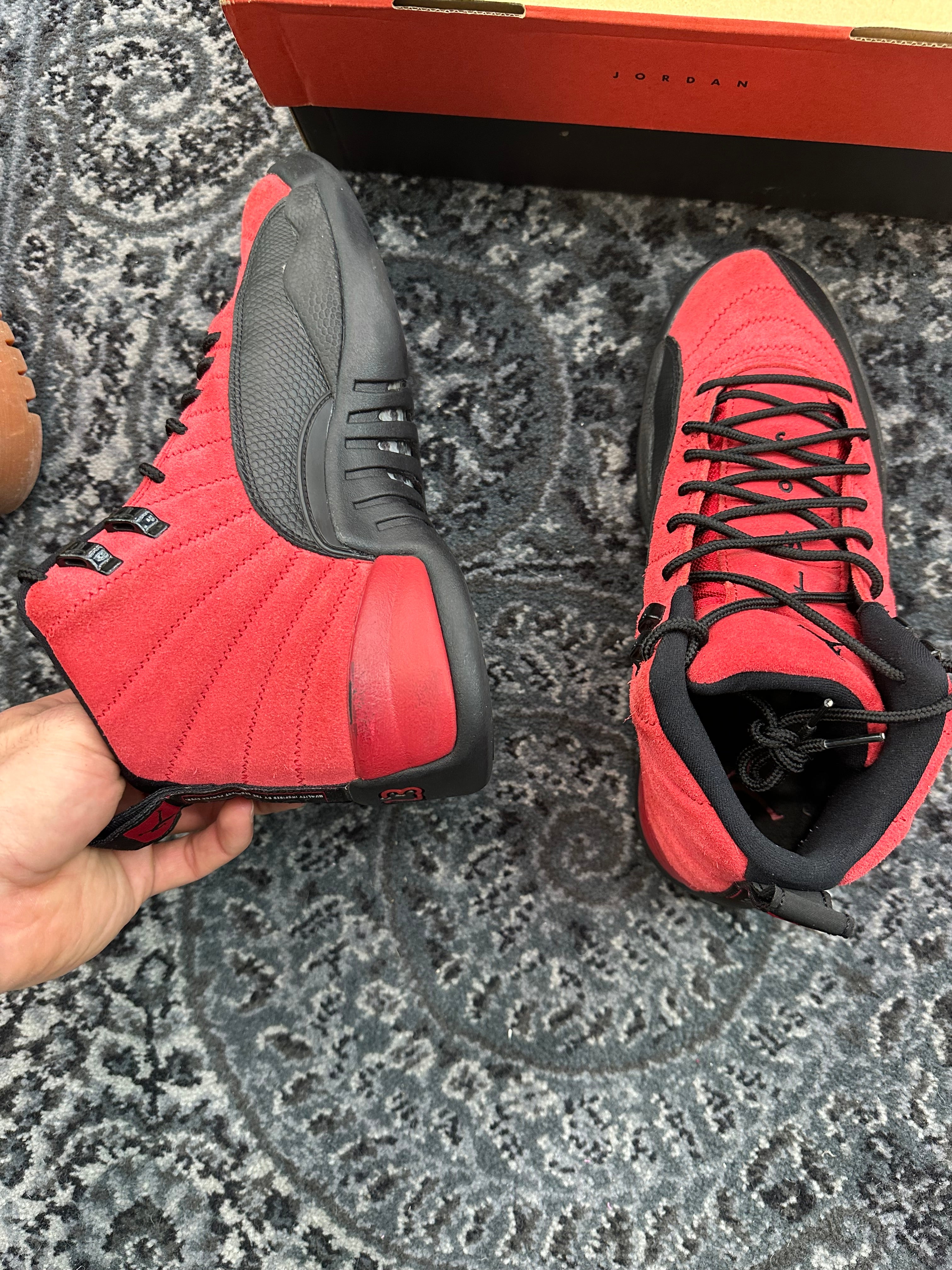 Jordan 12 “Reverse Flu Game”