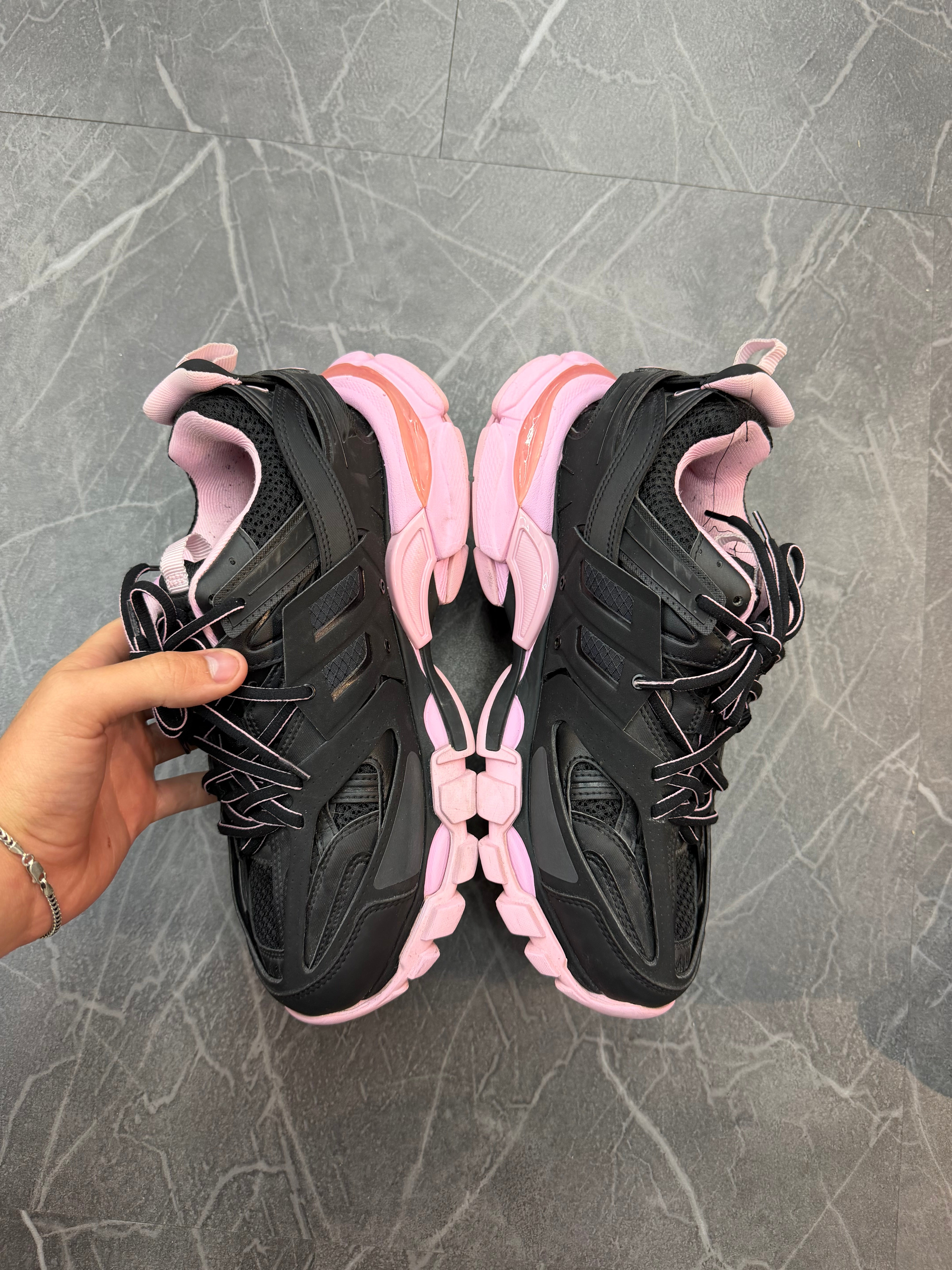 Balenciaga Track Runner Pink Black