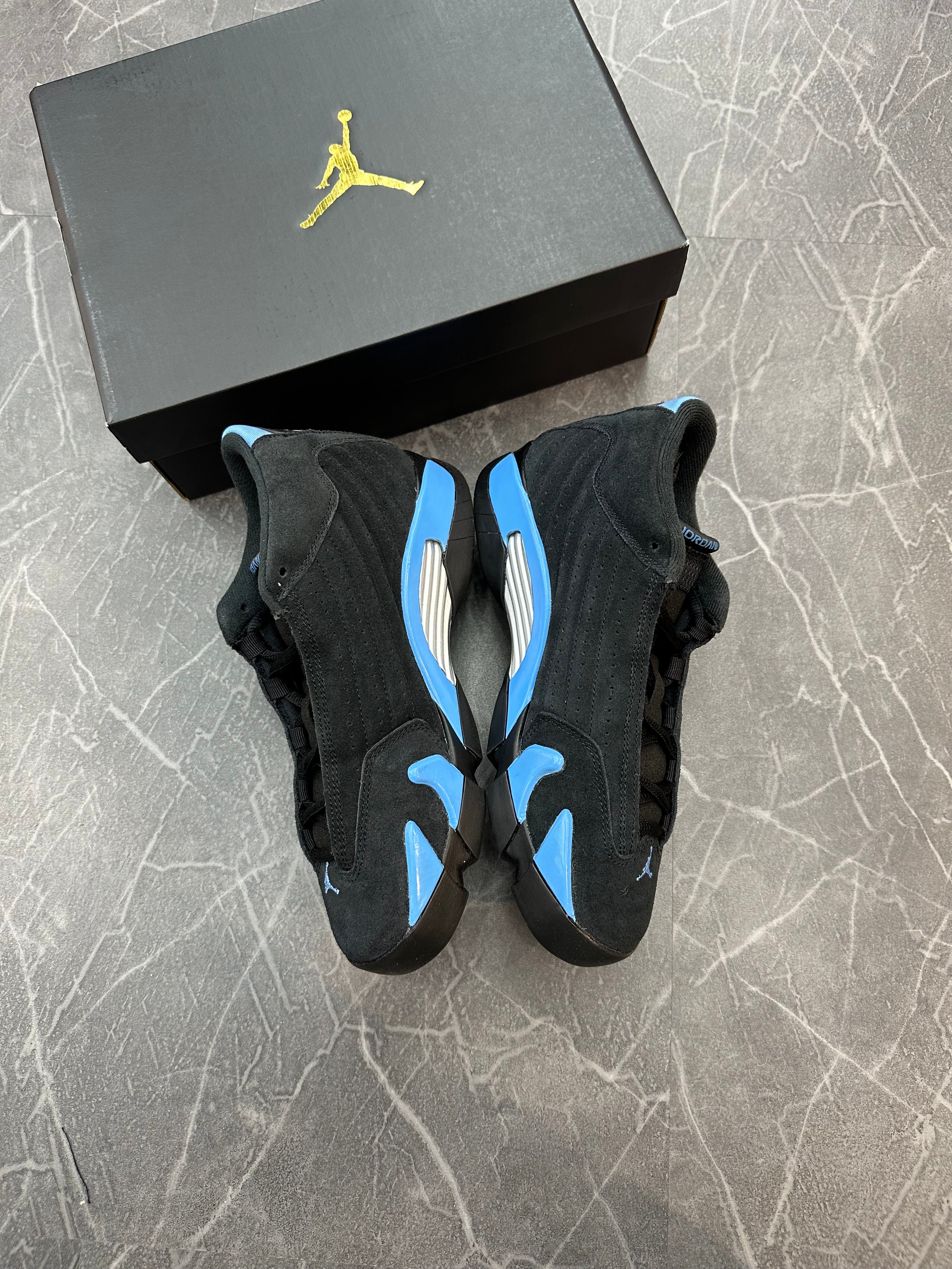 Jordan 14 “Black University Blue”