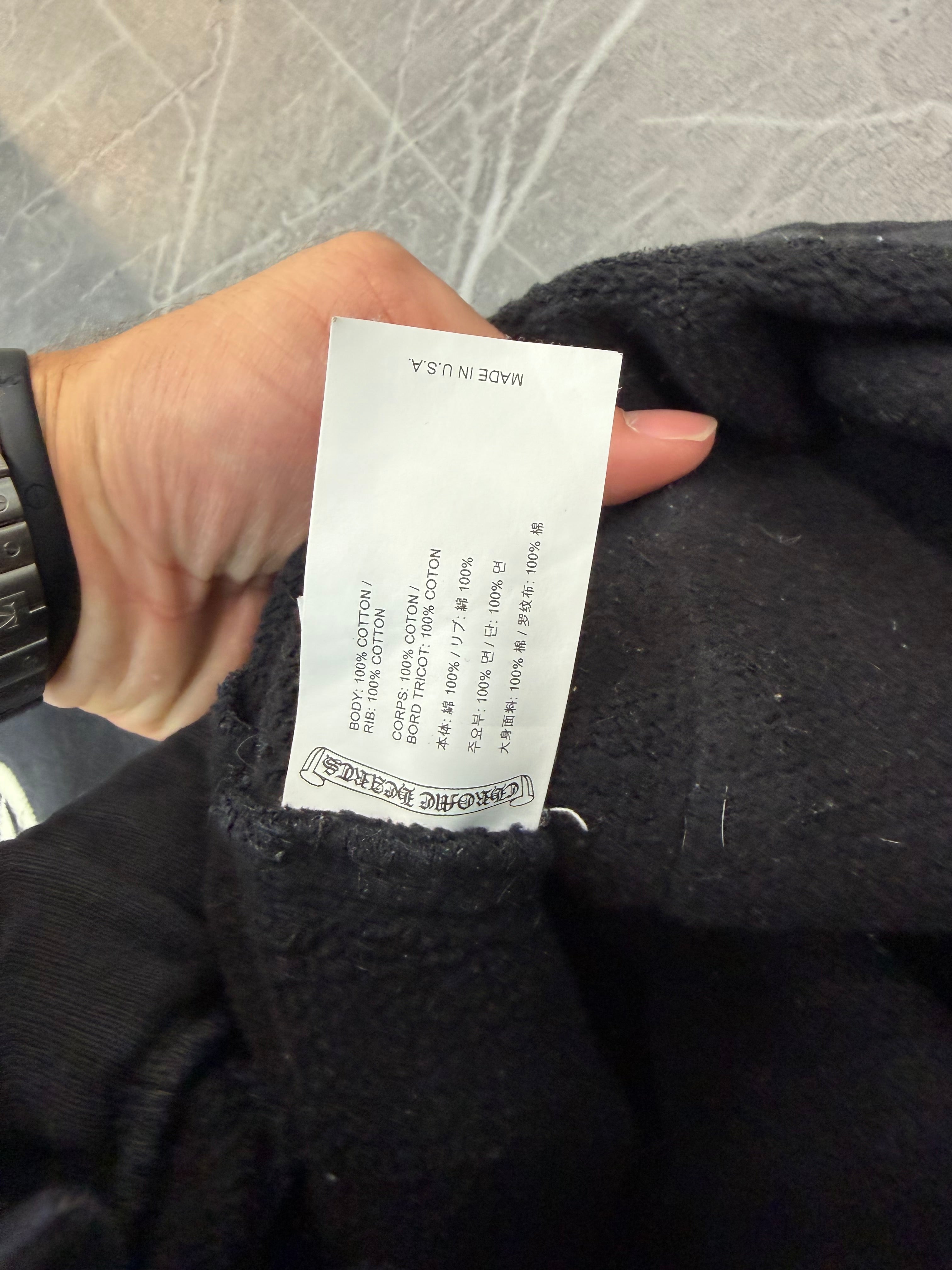Chrome Hearts Sweatpants Embroidered “Black”