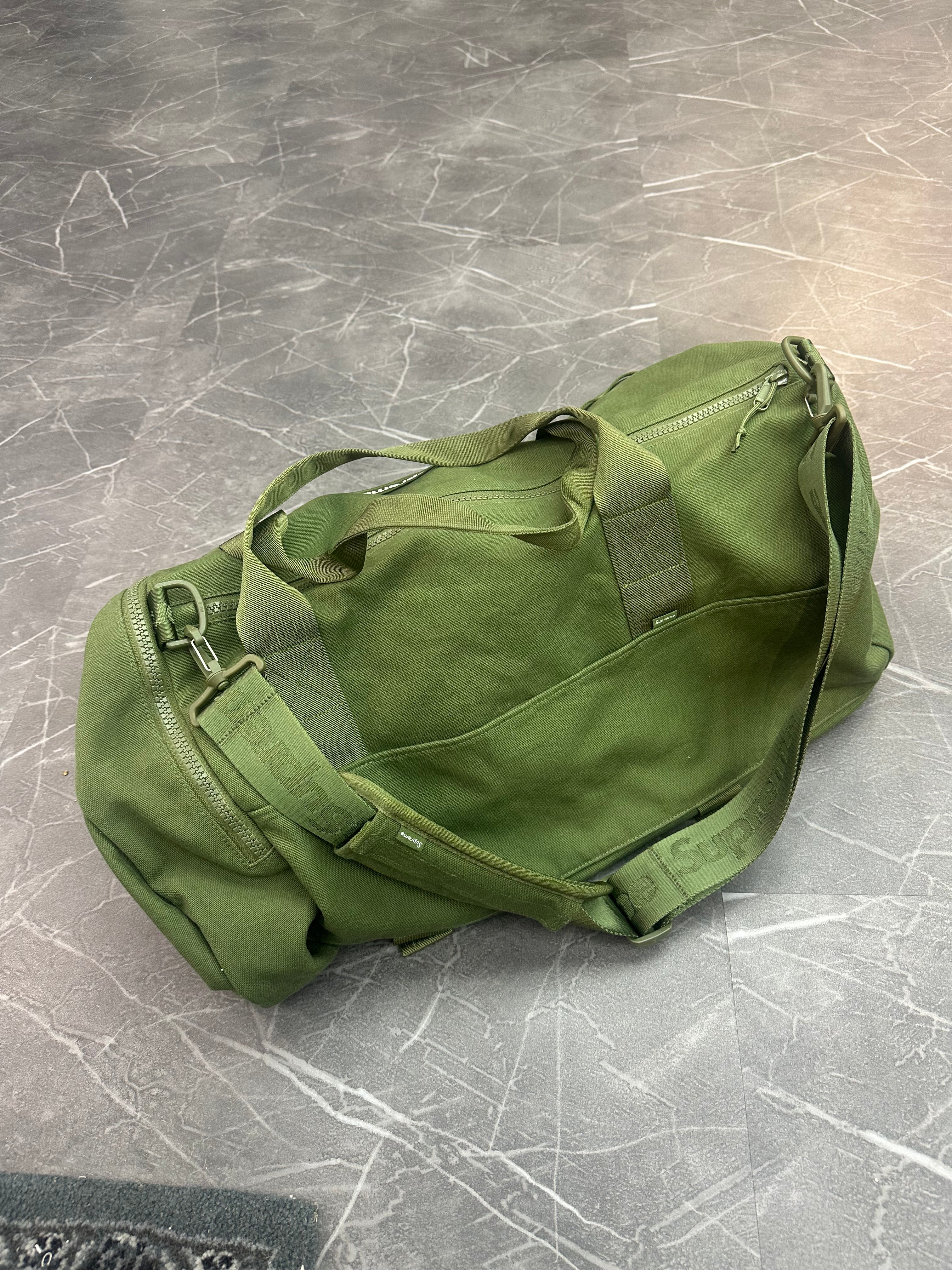 Supreme Duffle Bag SS25 Olive
