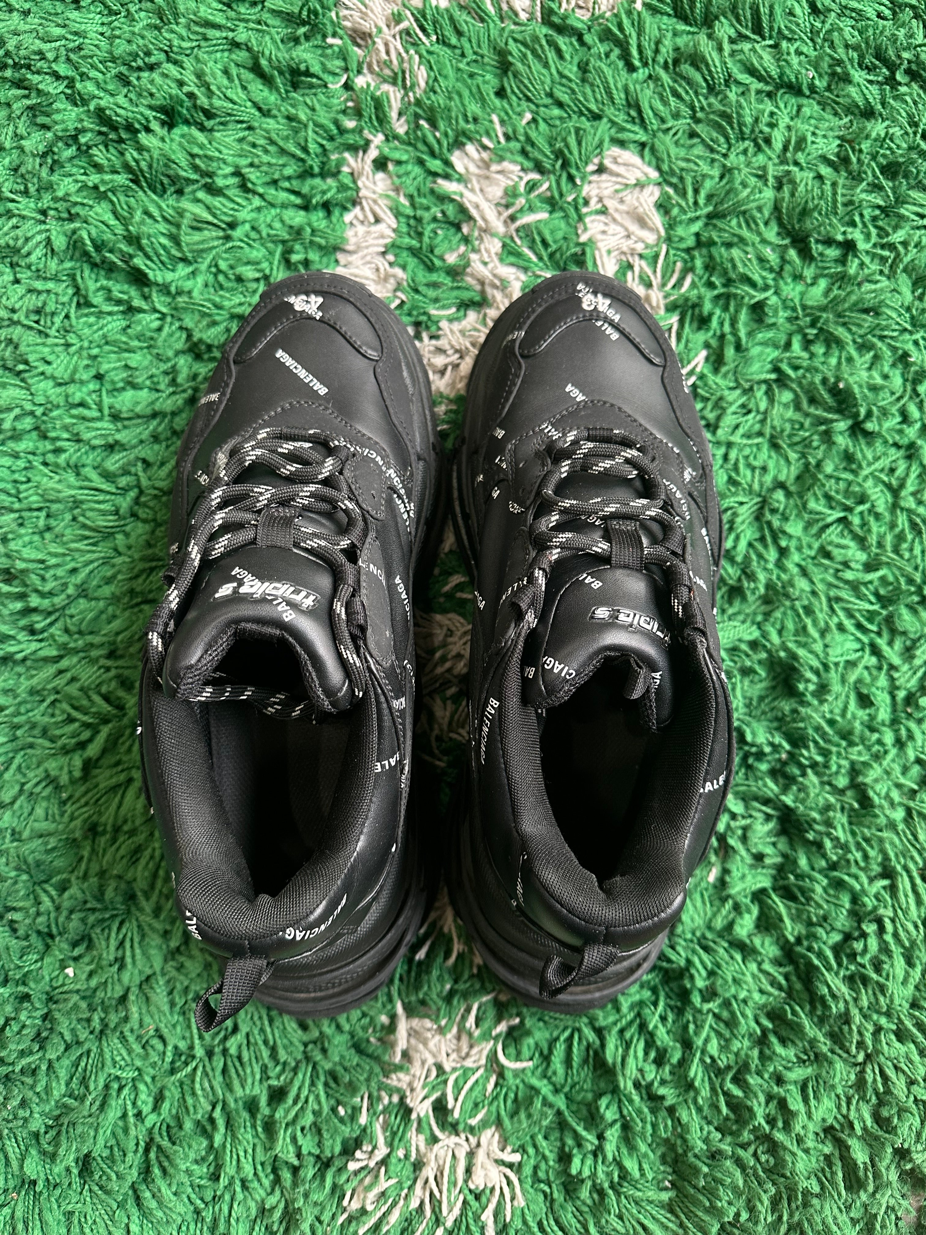 Balenciaga Triple S “Black Logo”