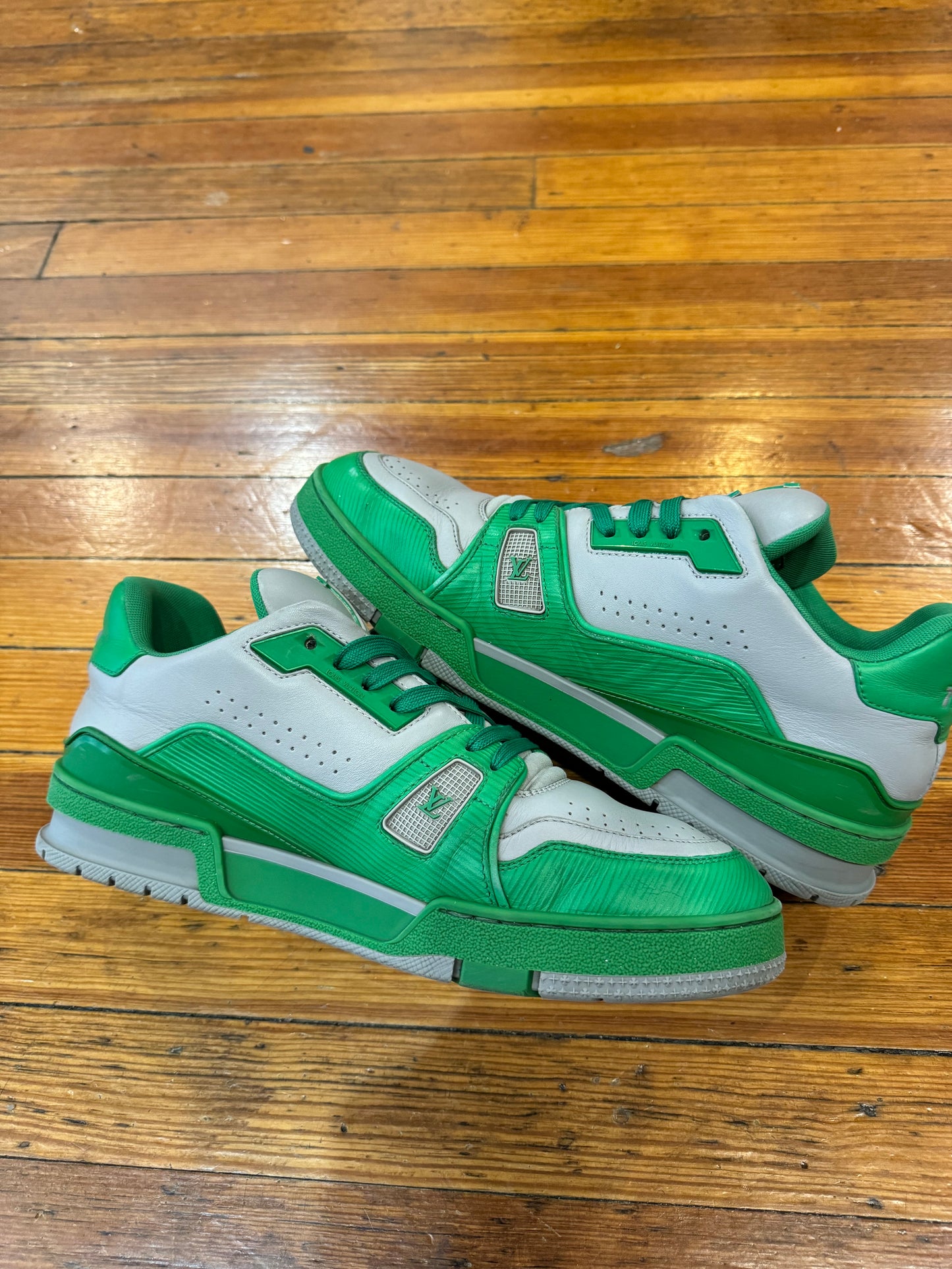 Louis Vuitton Trainer #54 “Green Grey”