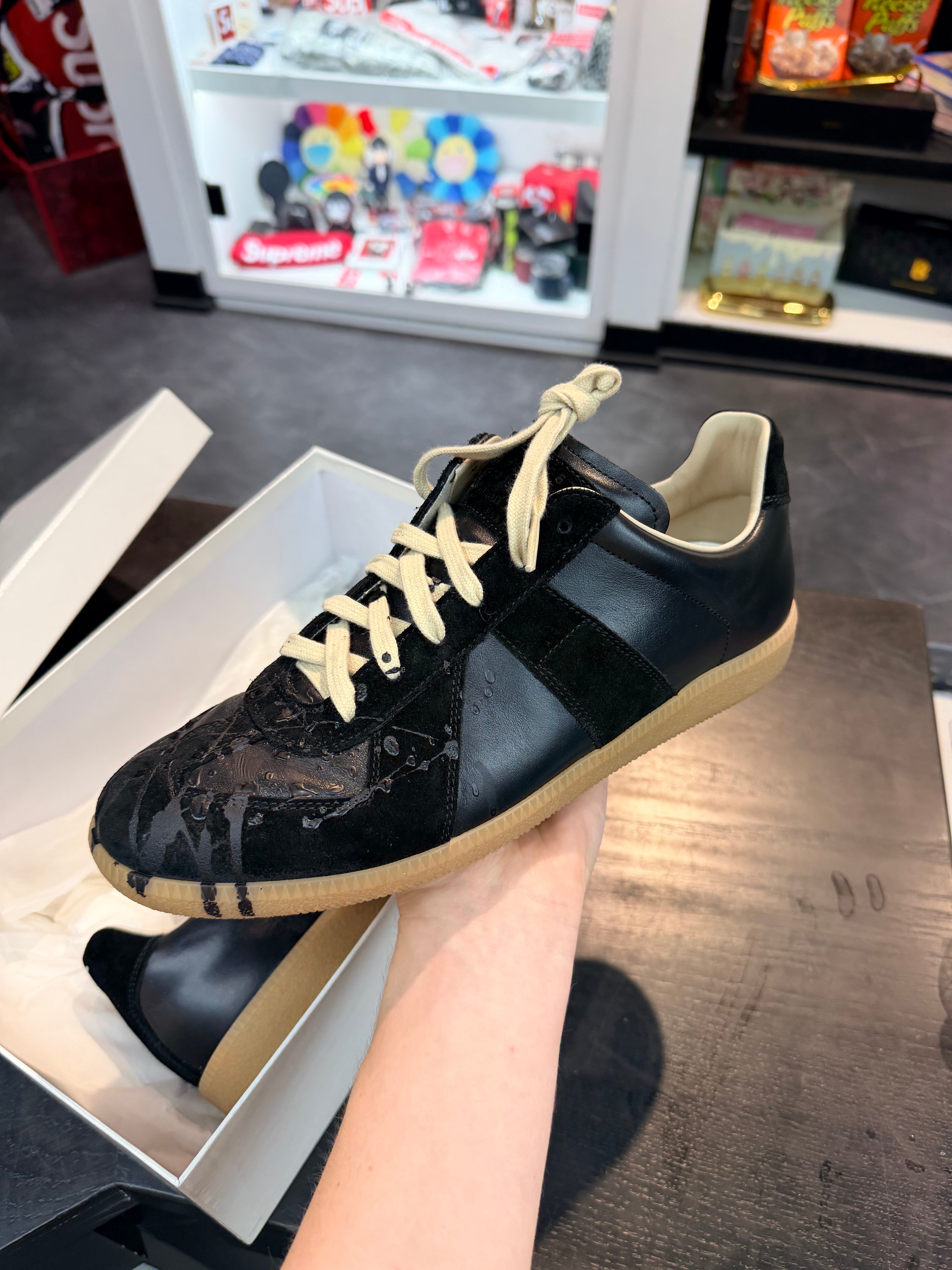 Maison Margiela Sneaker Black Splatter (42)