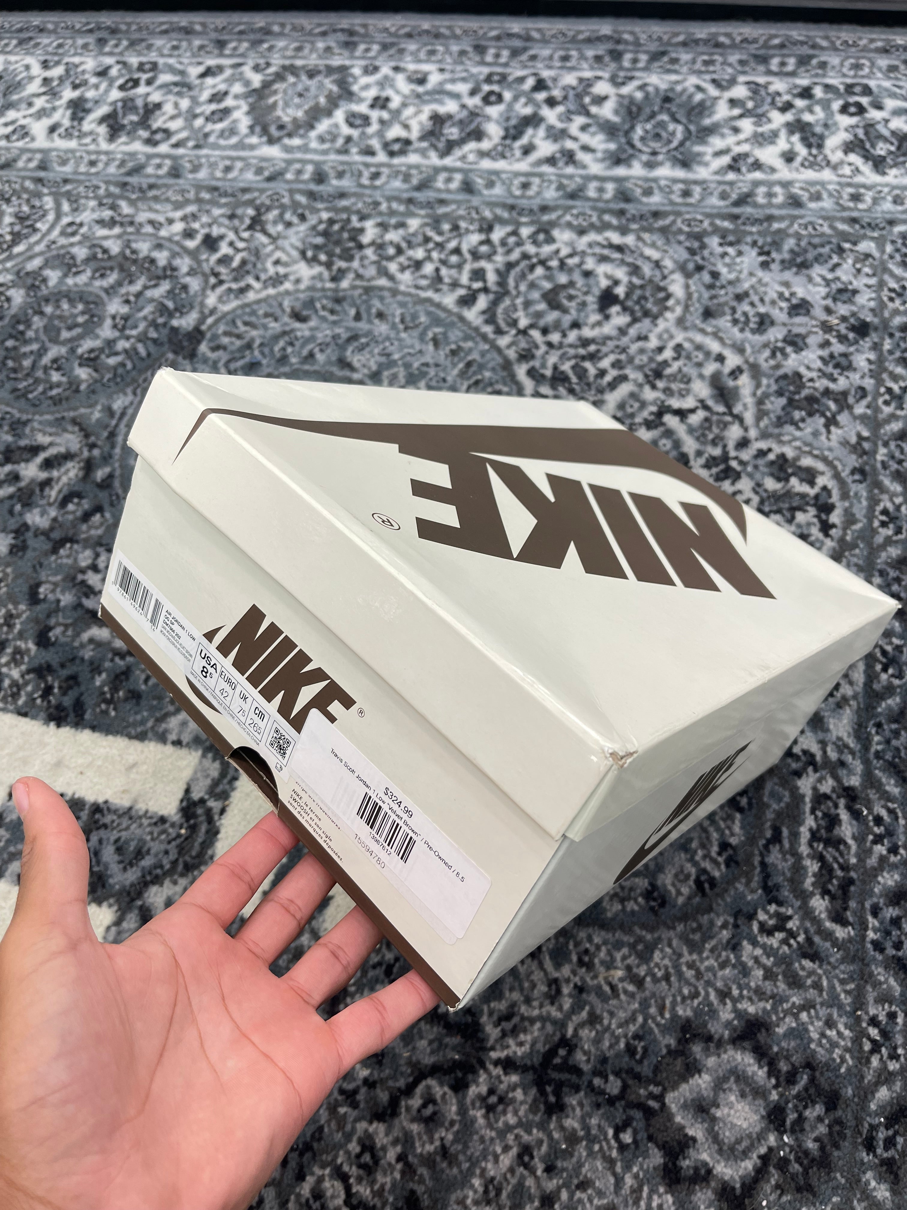 Jordan 1 Low x Travis Scott “Velvet Brown”
