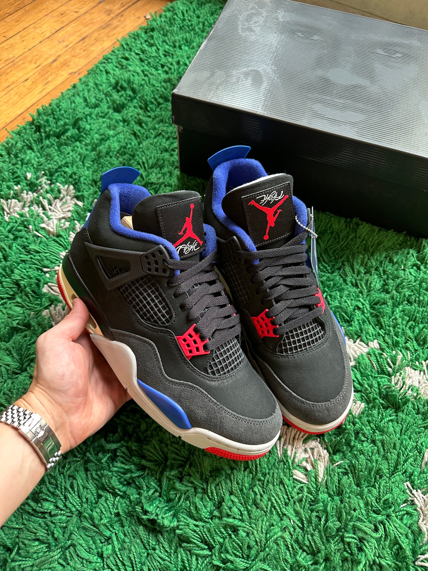 Jordan 4 “Rare Air White Lettering”