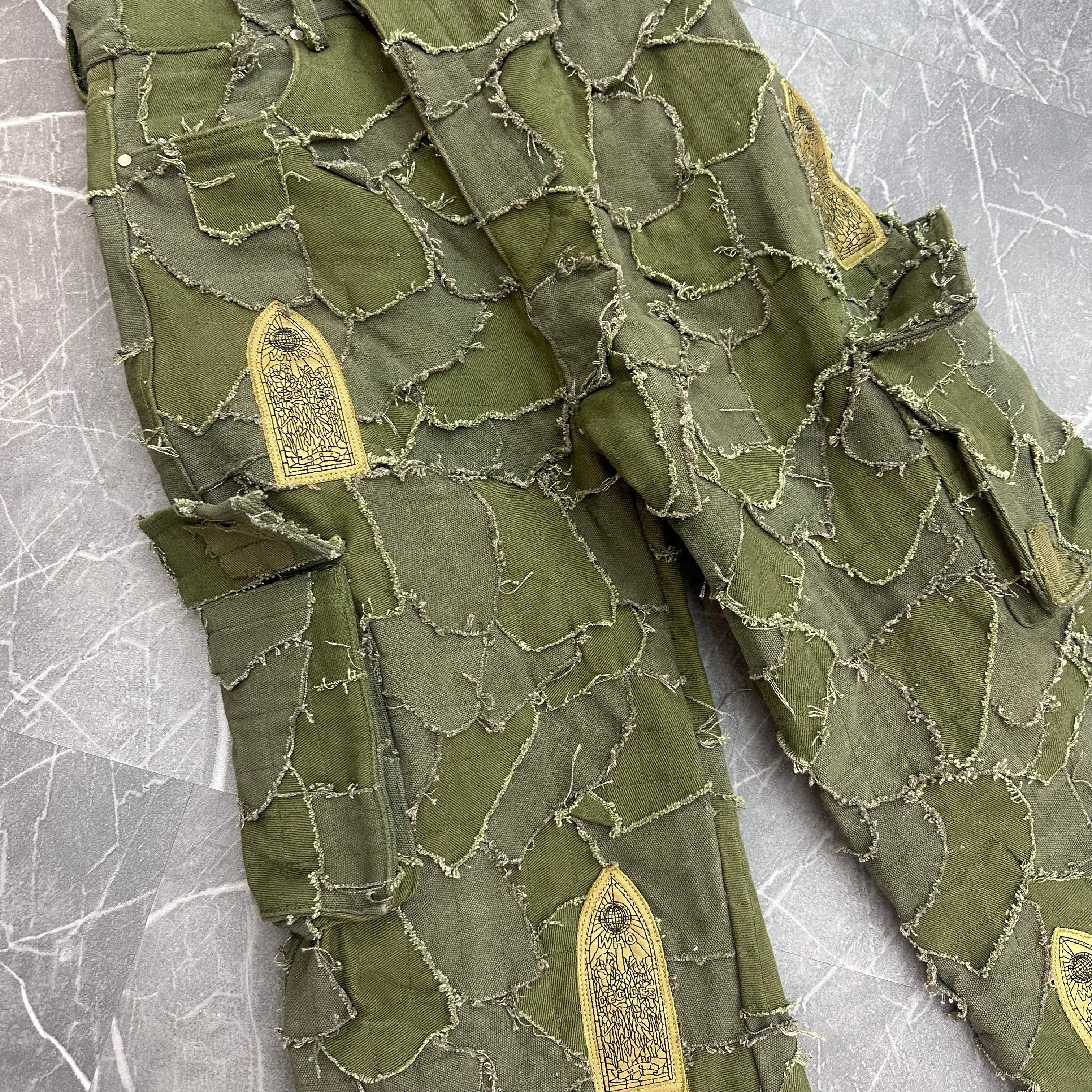 Who Decided War Field Camo Cargo Pants (26)