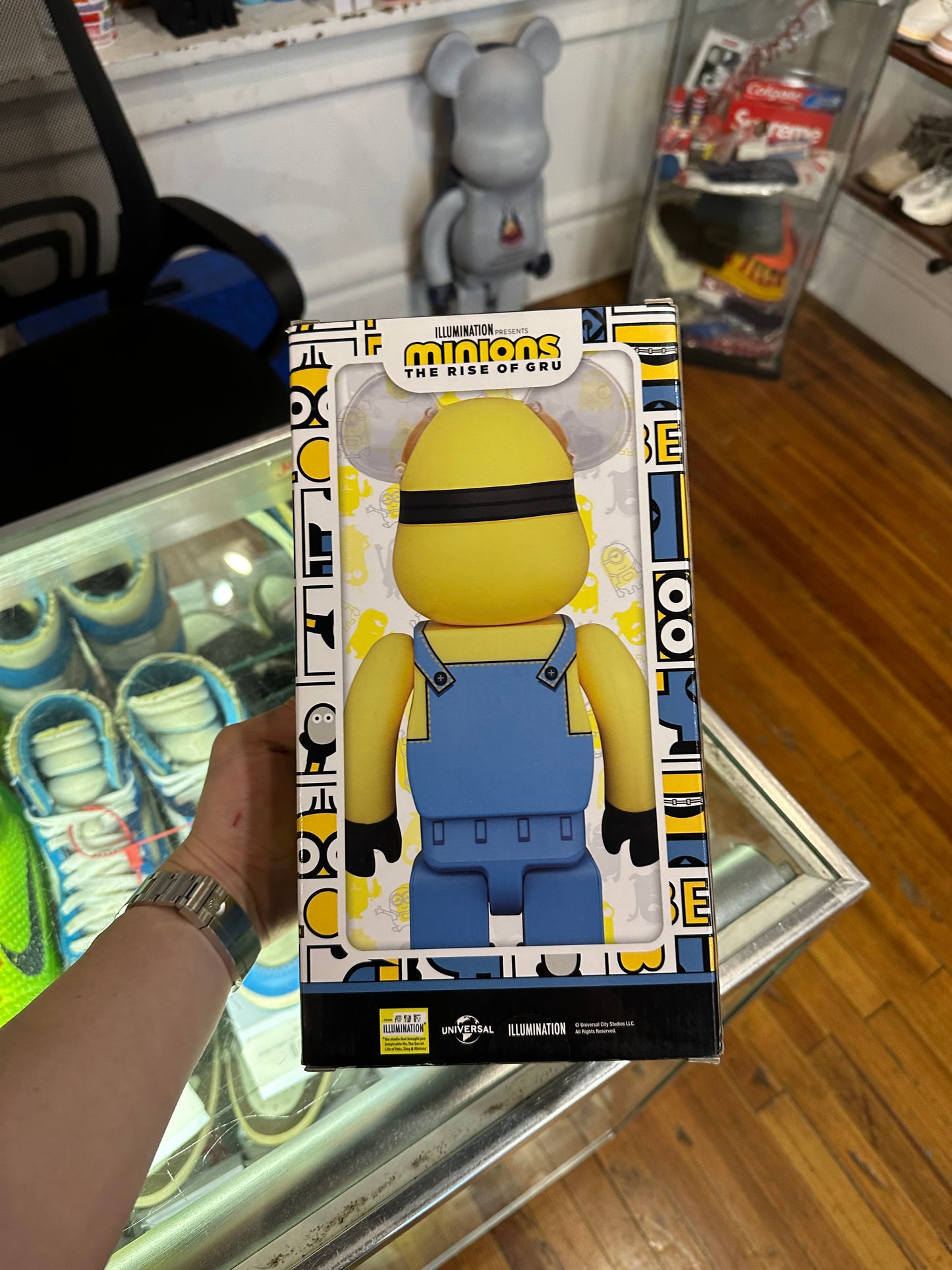 BearBrick 400% “Minions” Rise of Gru Otto