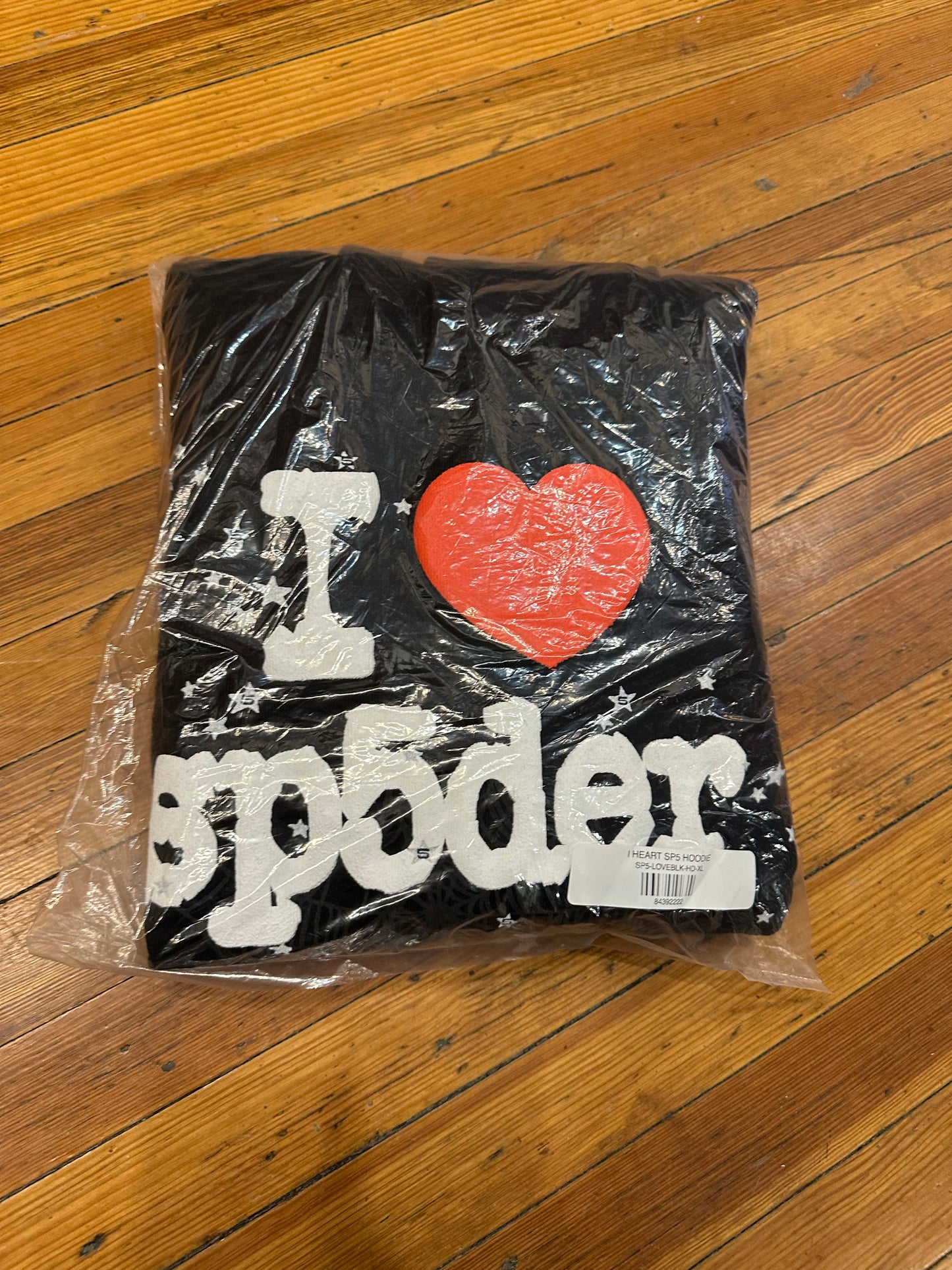 Sp5der Hoodie “I Love Sp5der”