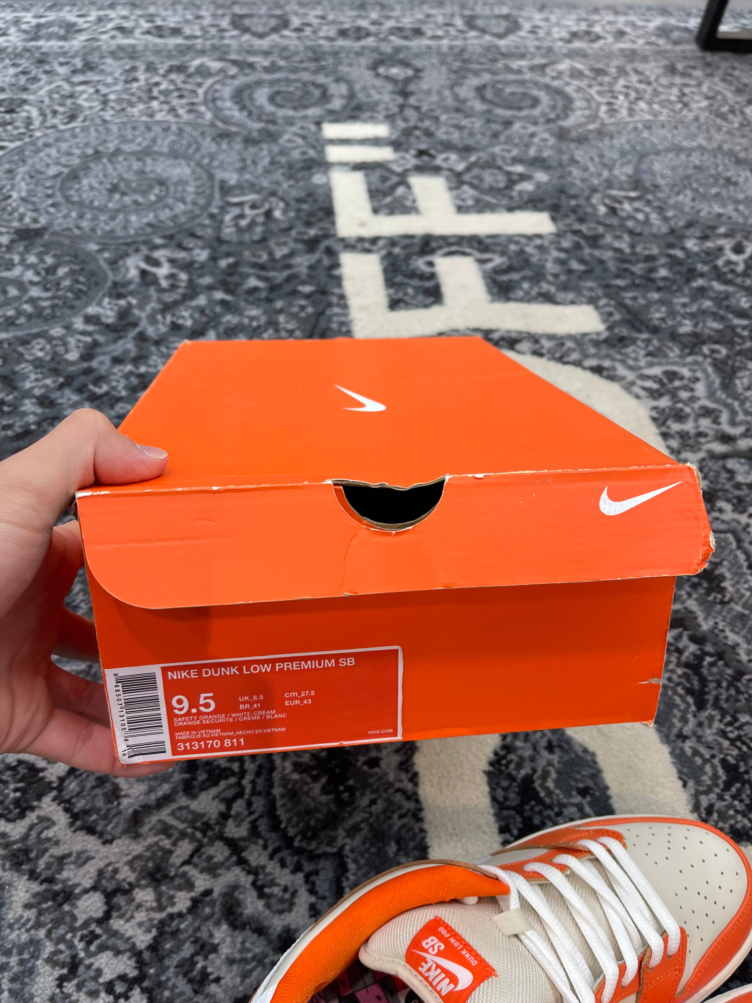 Nike Dunk Low SB “Orange Box”
