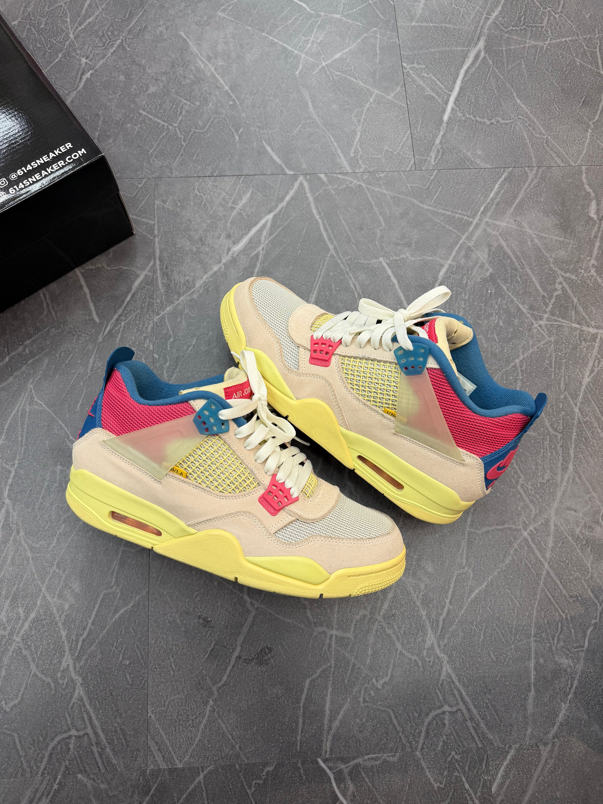 Jordan 4 Union Guava Ice