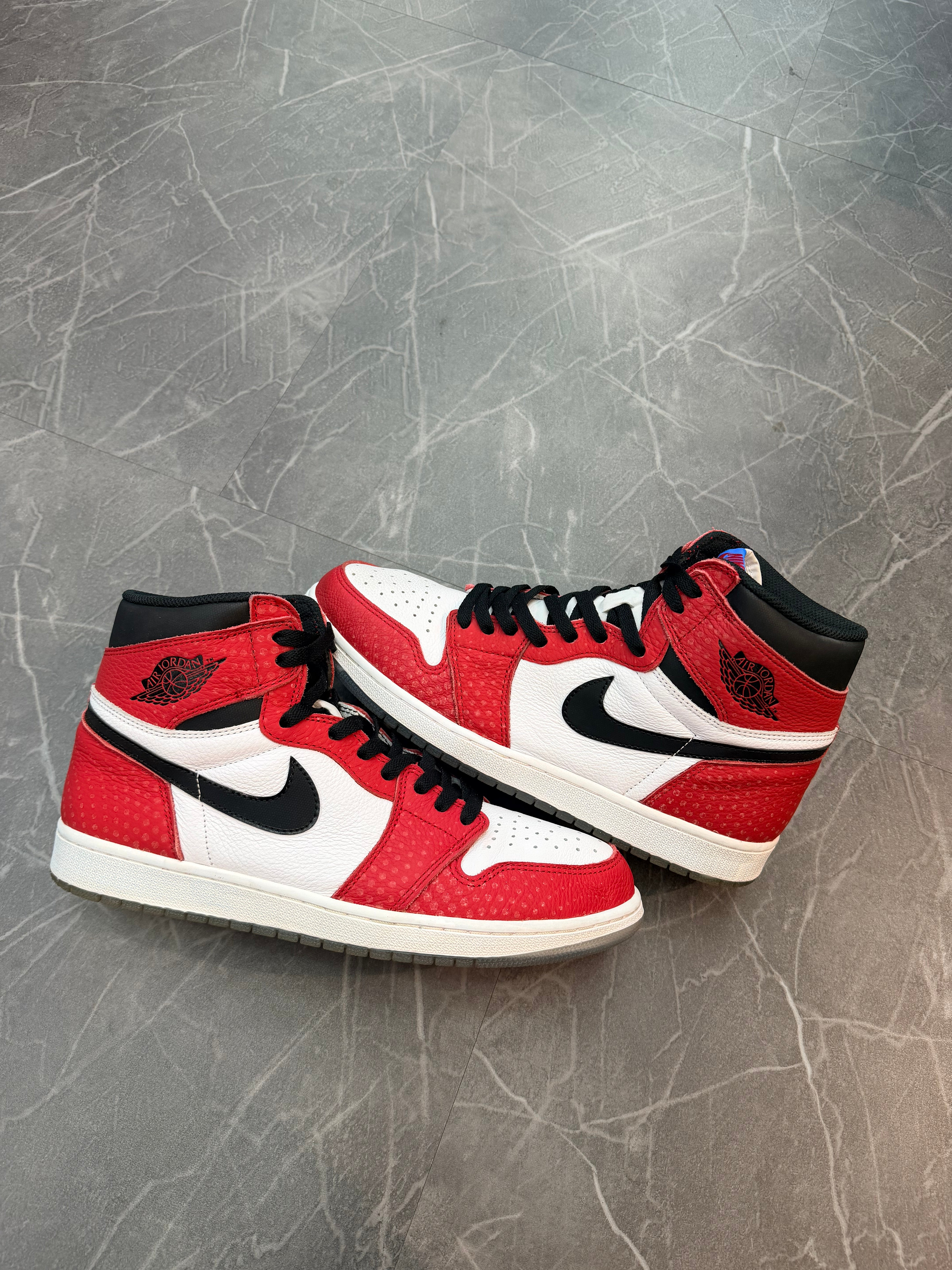 Jordan 1 High Spiderman “Origin Story”