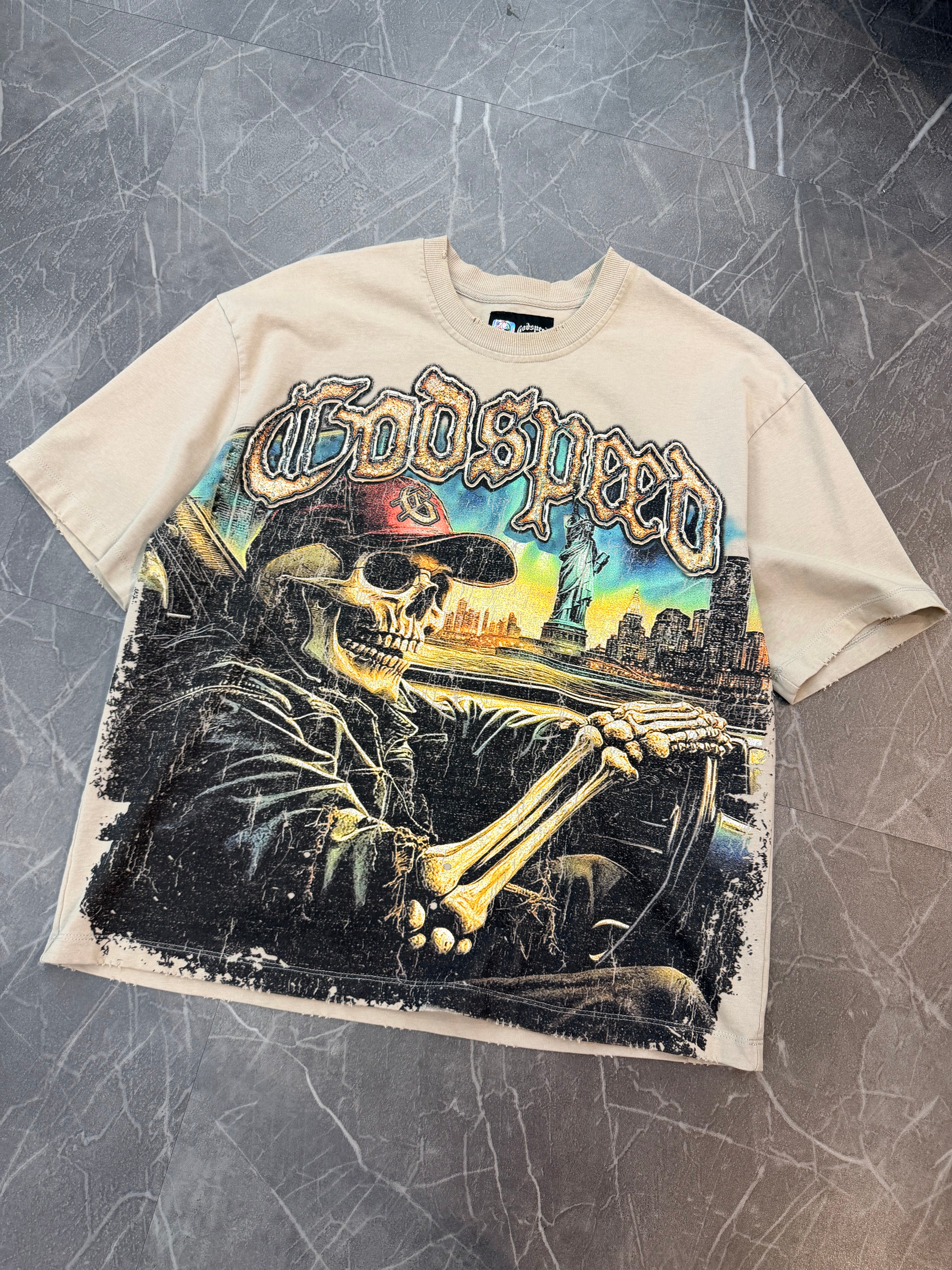 Godspeed Statue of Liberty Tee