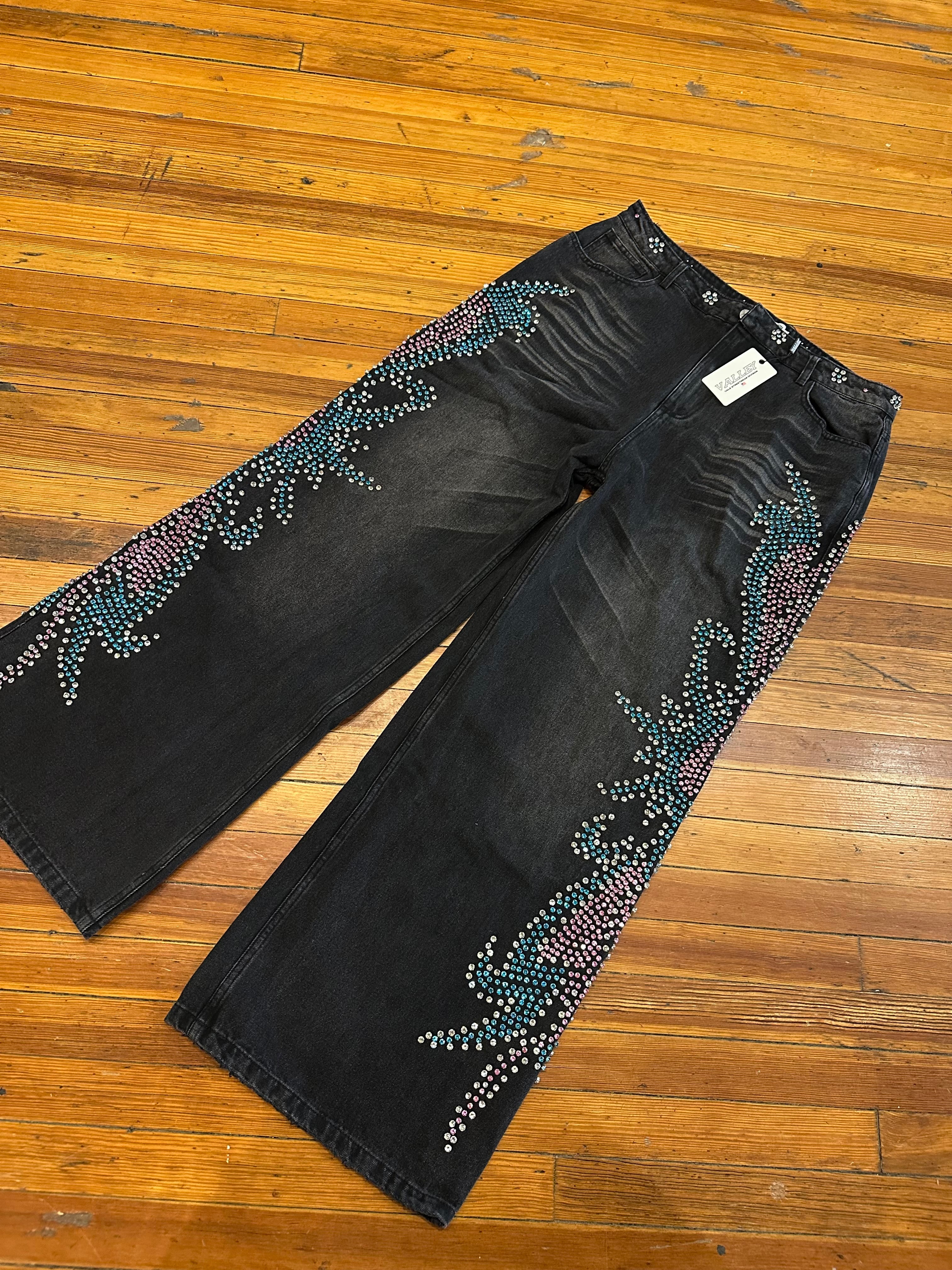 Vale Forever Black Tsunami Denim Crystal (34)