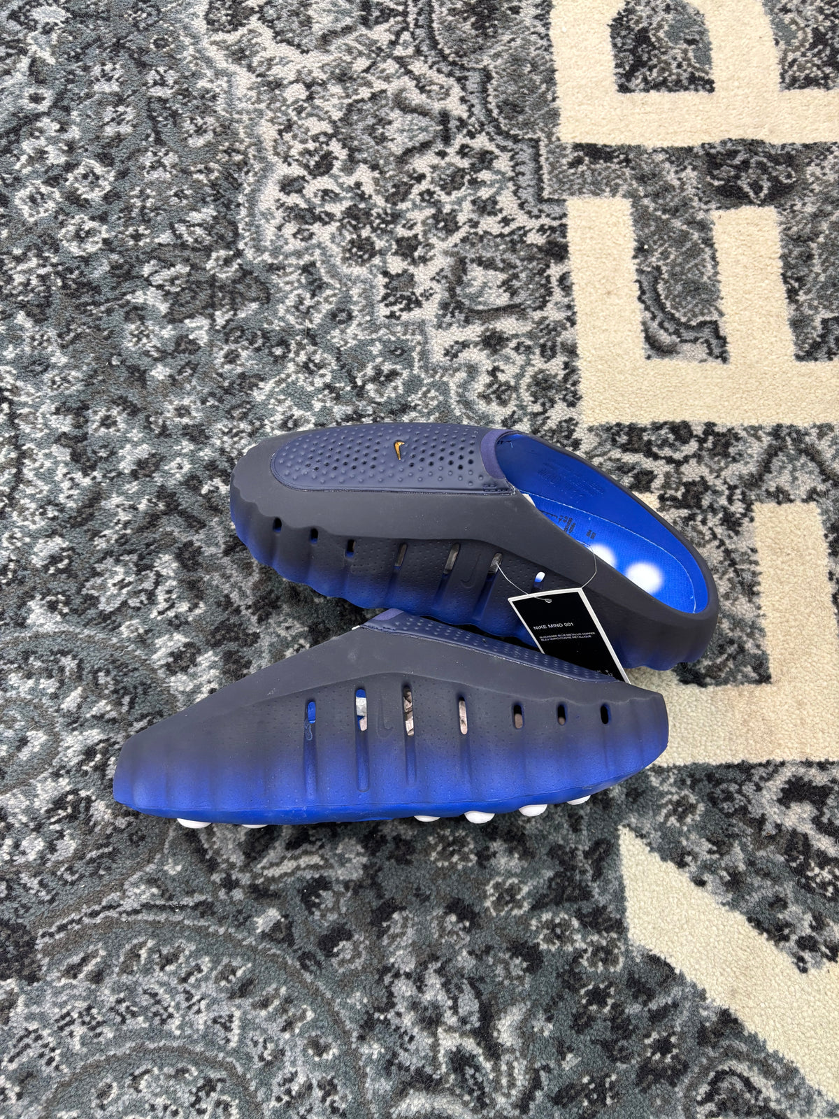 Nike Mind 001 Slide Blackened Blue Game Royal