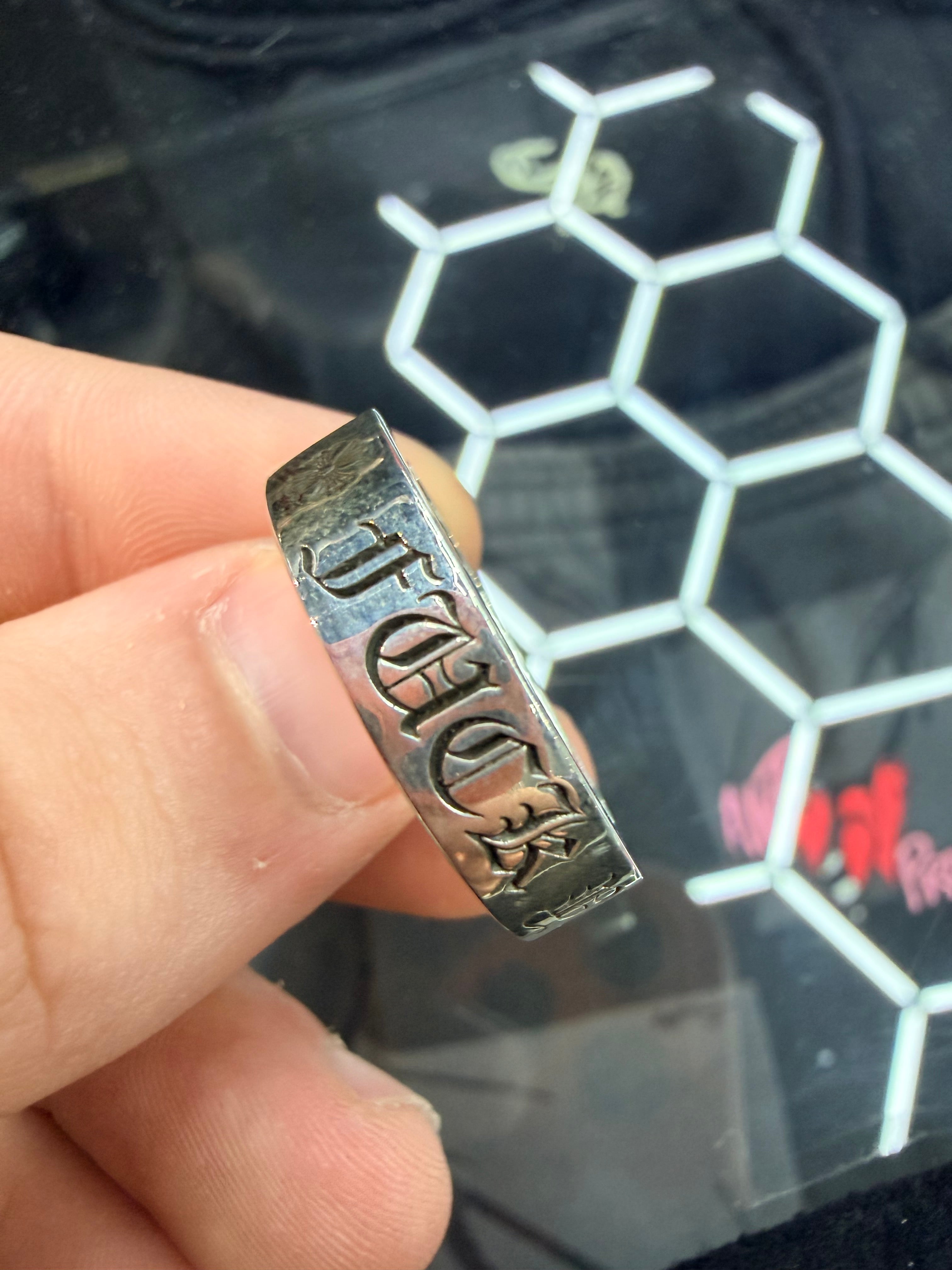 Chrome Hearts F*CK YOU Spacer Ring 6MM
