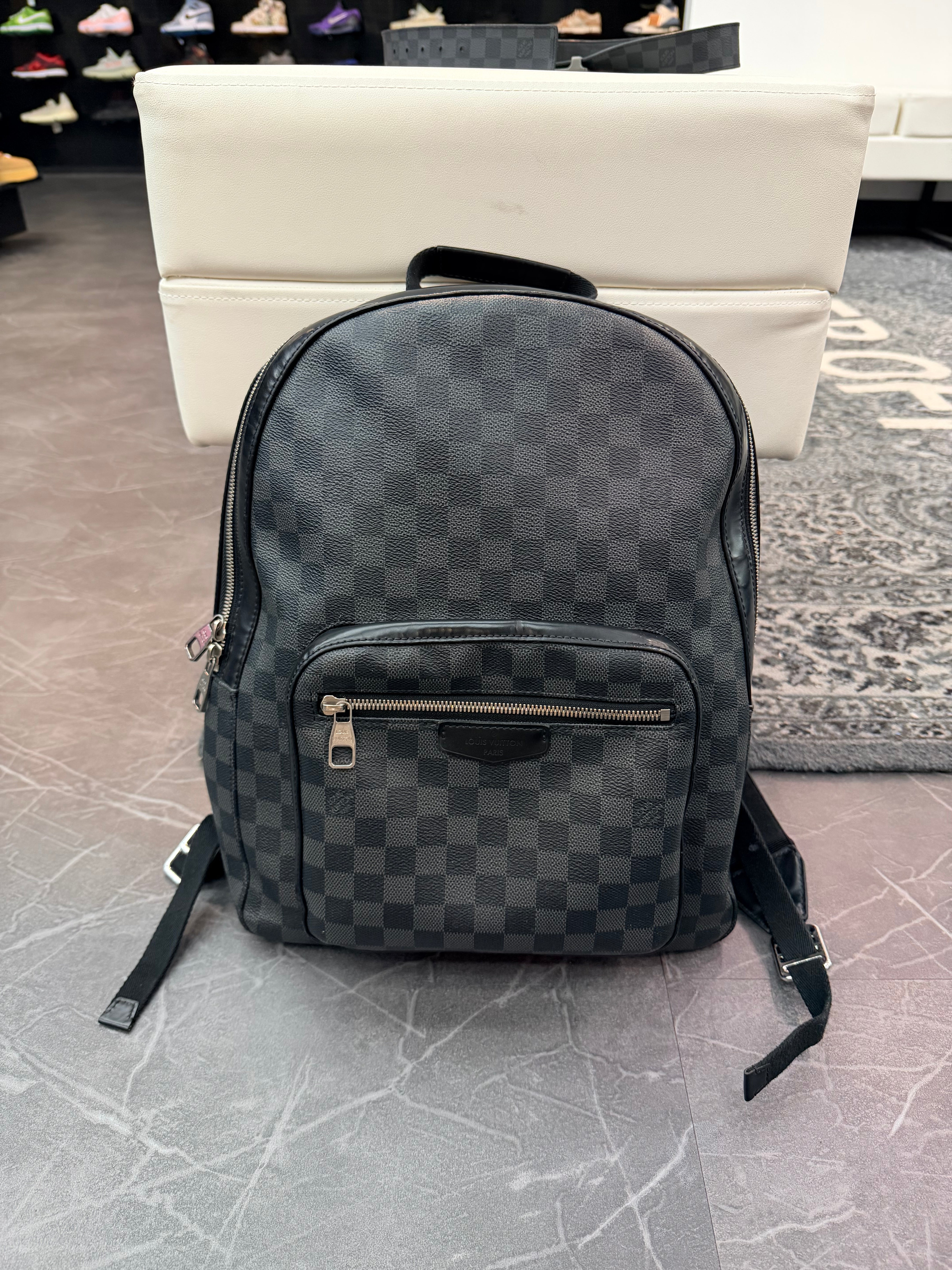 Louis Vuitton Black Monogram Backpack