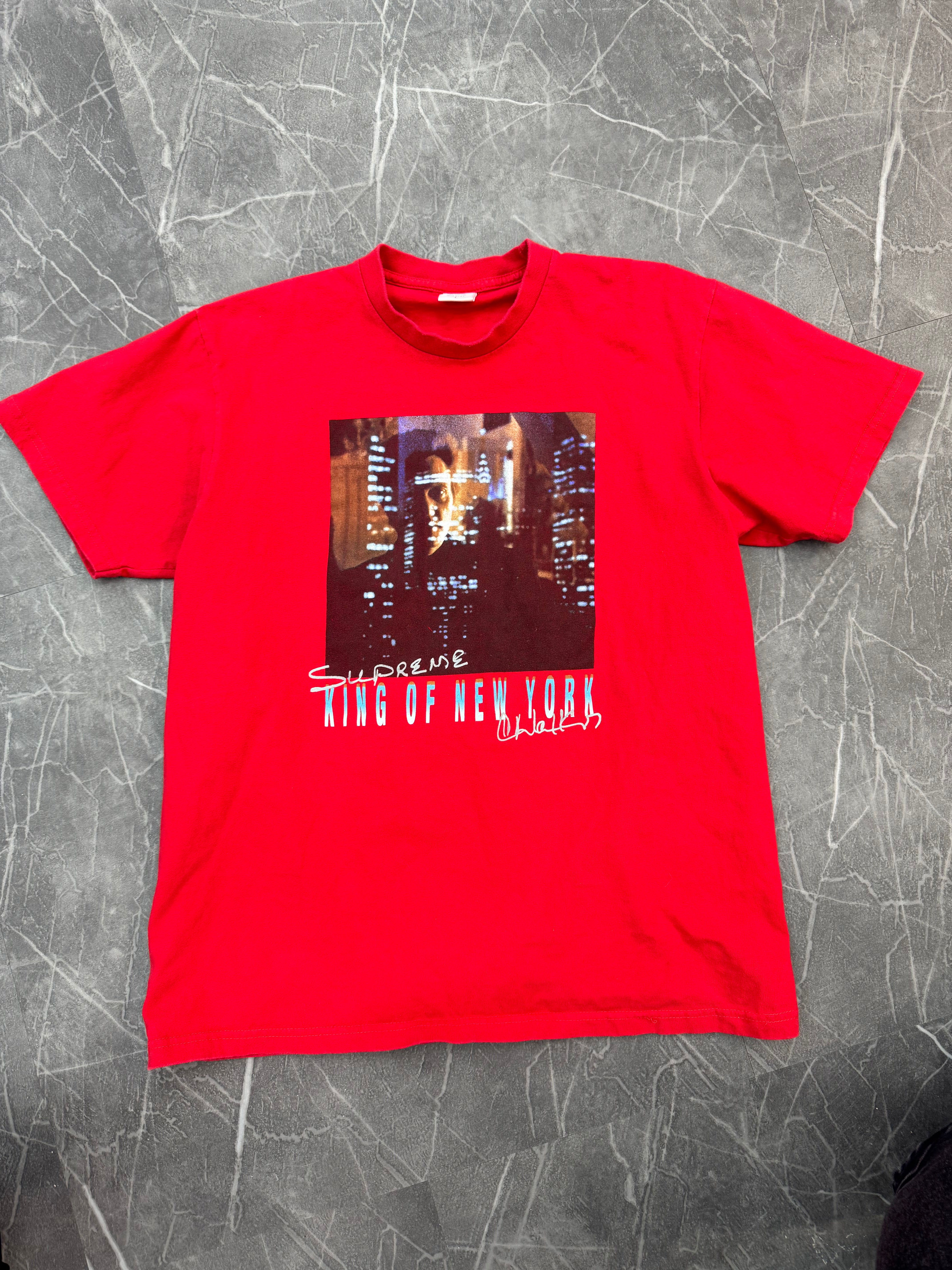 Supreme King of New York Tee Red